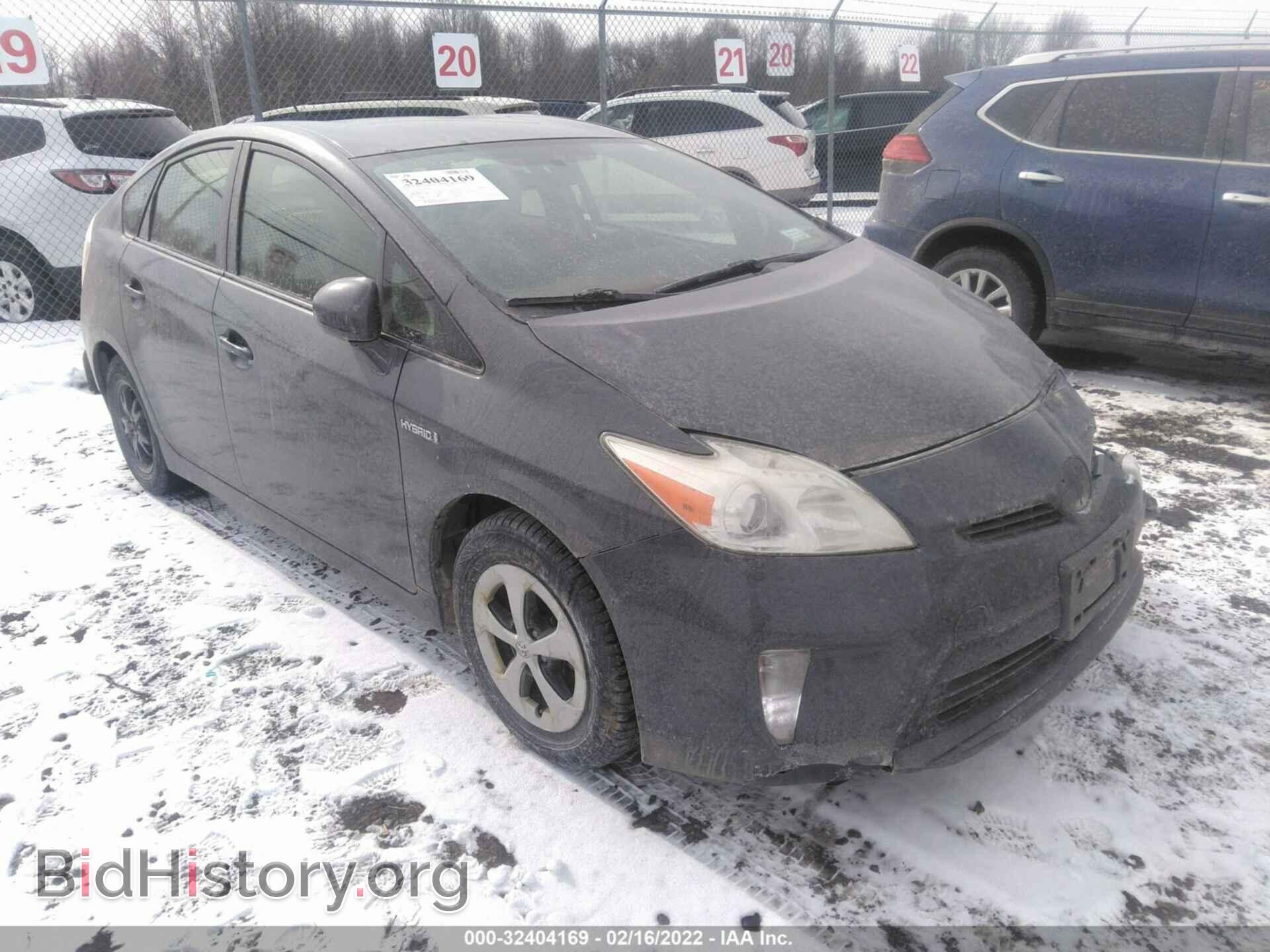 Фотография JTDKN3DU1C1499804 - TOYOTA PRIUS 2012