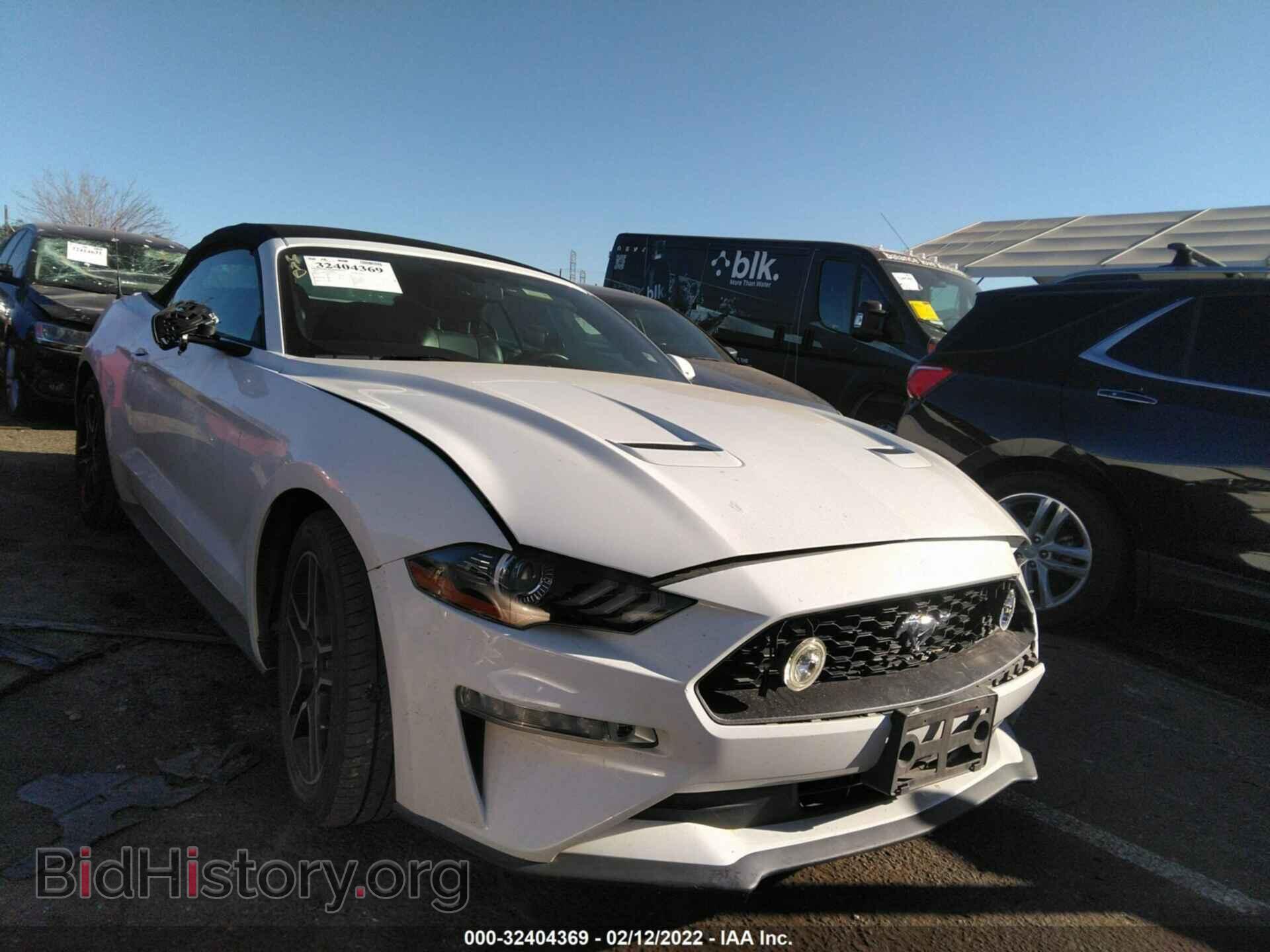 Photo 1FATP8UH4J5145320 - FORD MUSTANG 2018