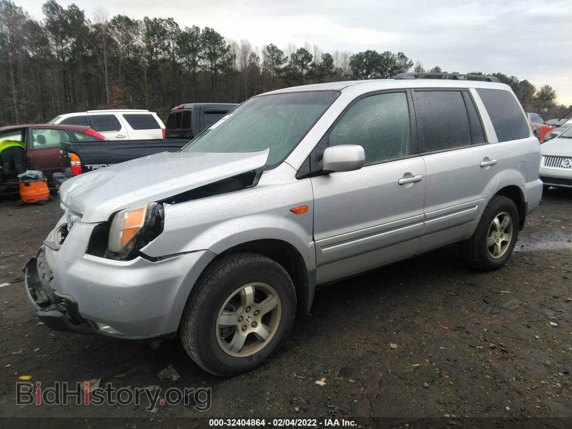 2007 HONDA PILOT - VIN: 2HKYF18537H521105 - Фото 2