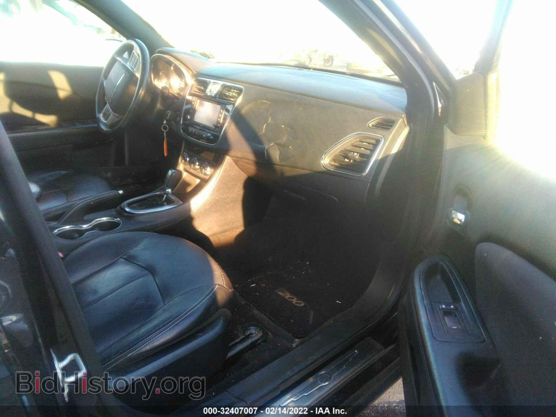2013 CHRYSLER 200 - VIN: 1C3CCBBB4DN584799 - Фото 5
