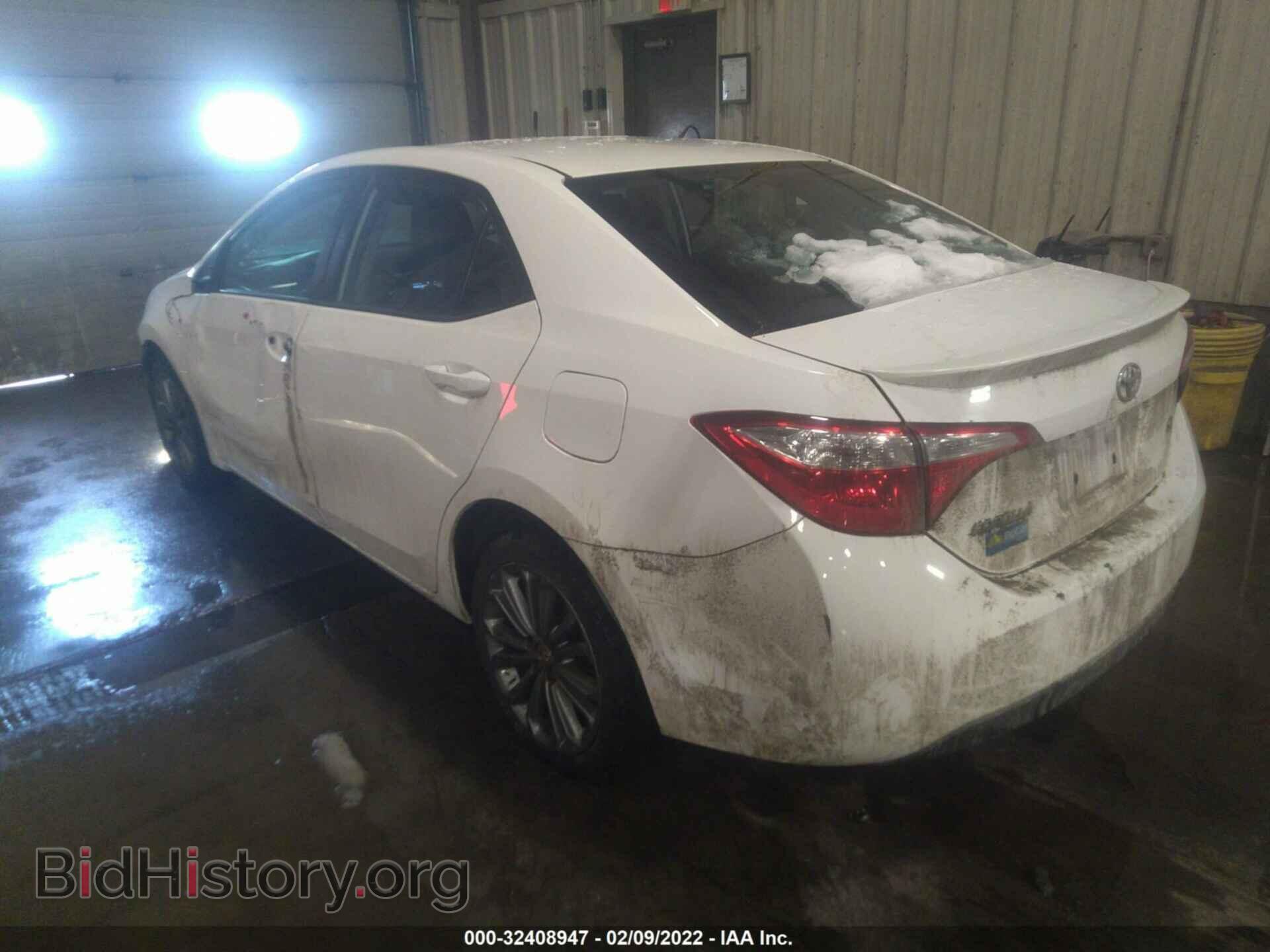 2014 TOYOTA COROLLA - VIN: 2T1BURHEXEC224407 - Фото 3