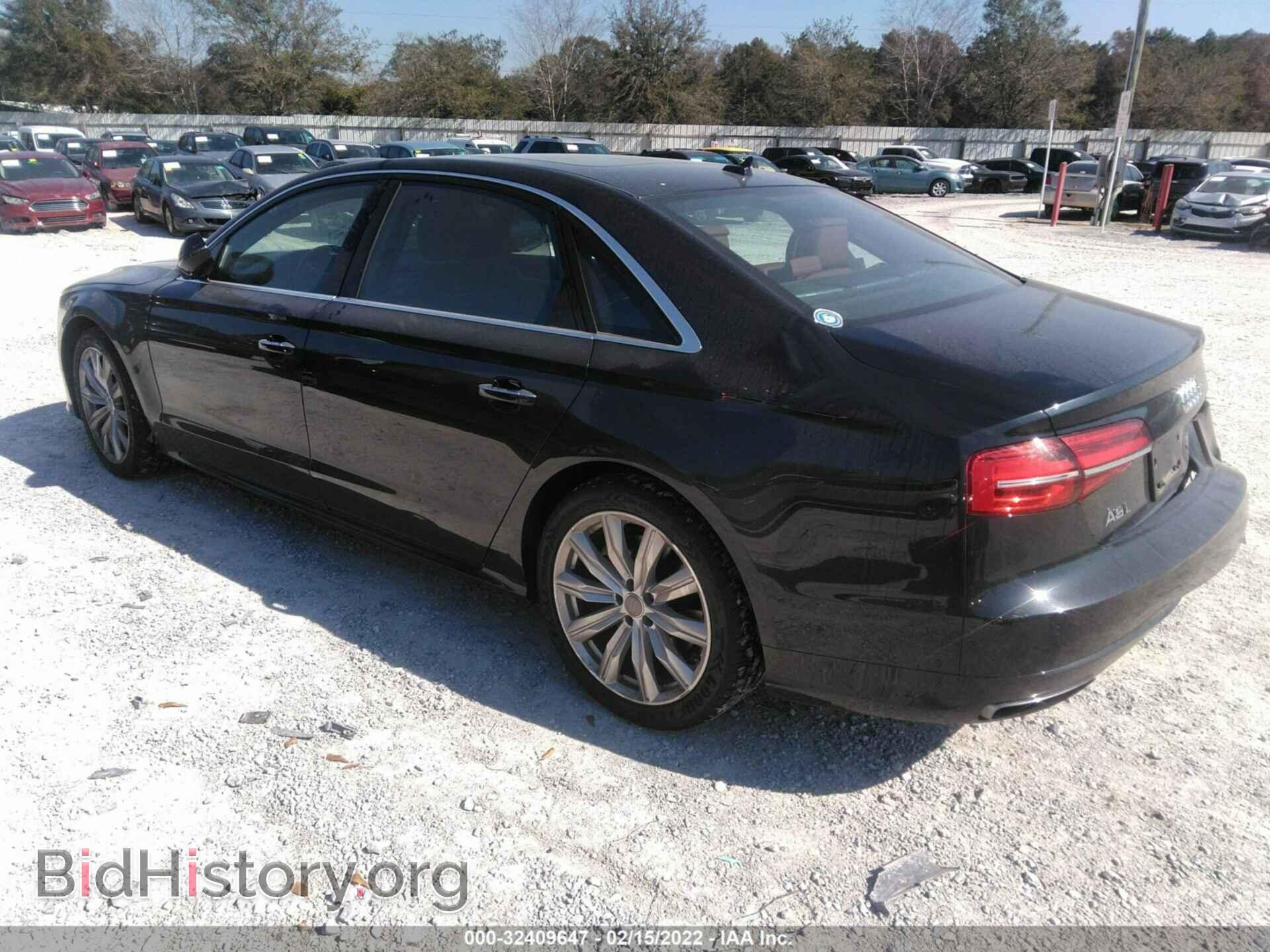 2017 AUDI A8 L - VIN: WAU43AFD4HN013256 - Фото 3