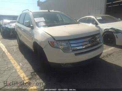 2007 Ford EDGE SEL Plus, белый — VIN 2FMDK39C37BB21586, IAAI