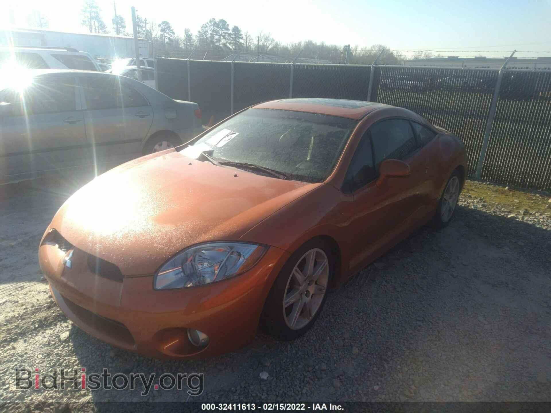 2006 MITSUBISHI ECLIPSE - VIN: 4A3AK34T86E008571 - Photo 2