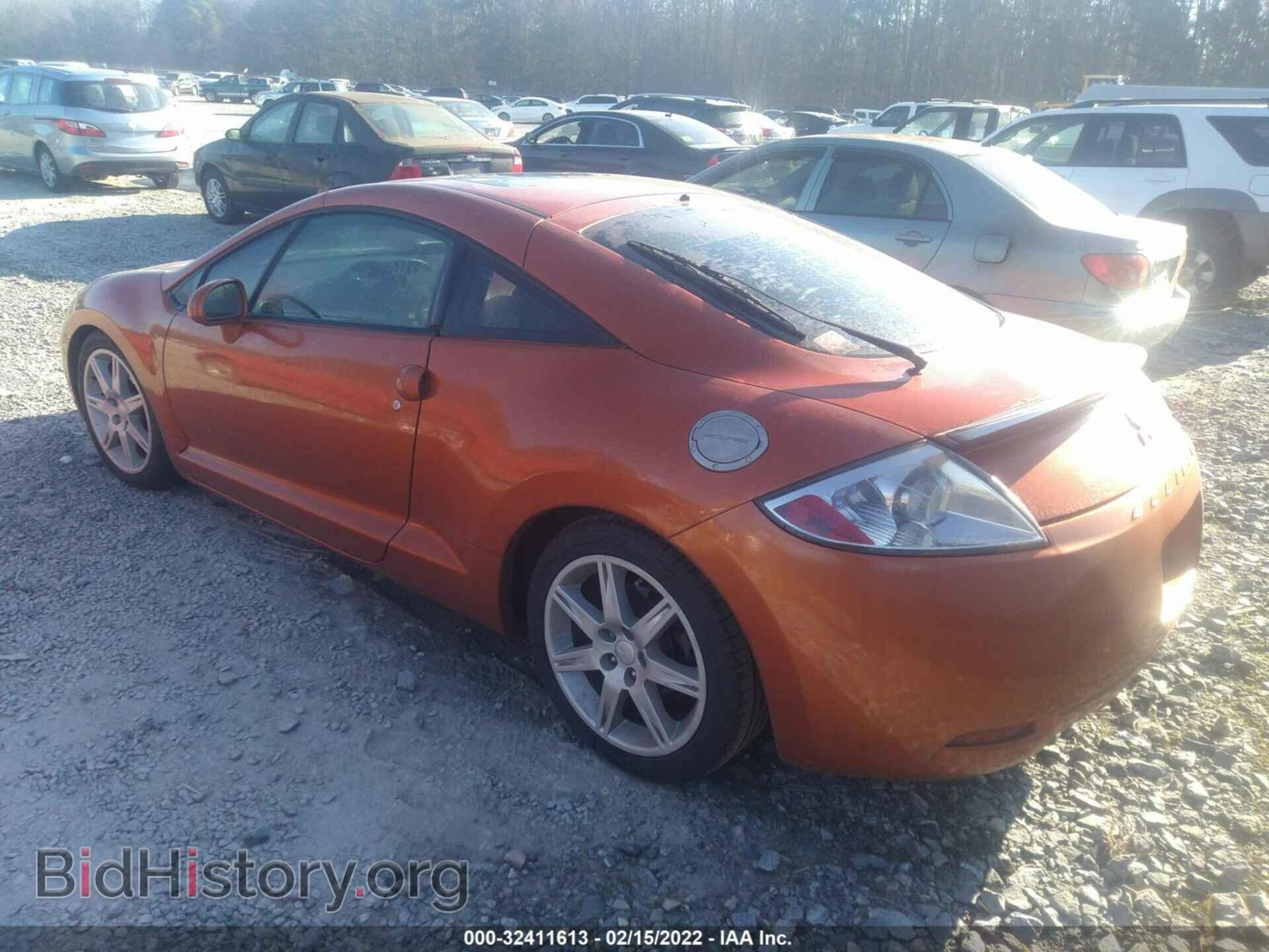 2006 MITSUBISHI ECLIPSE - VIN: 4A3AK34T86E008571 - Photo 3