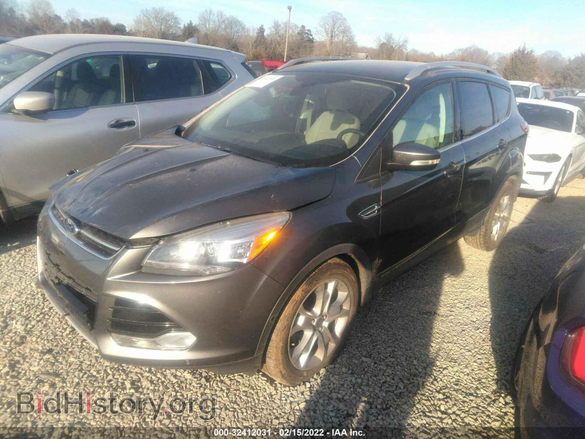 2014 FORD ESCAPE - VIN: 1FMCU0JX2EUB28166 - Фото 2