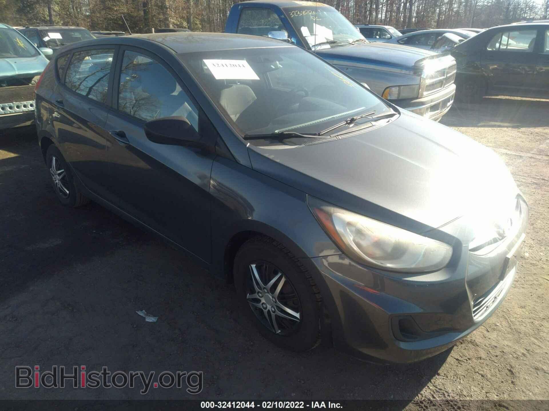 Фотография KMHCT5AE5CU004663 - HYUNDAI ACCENT 2012