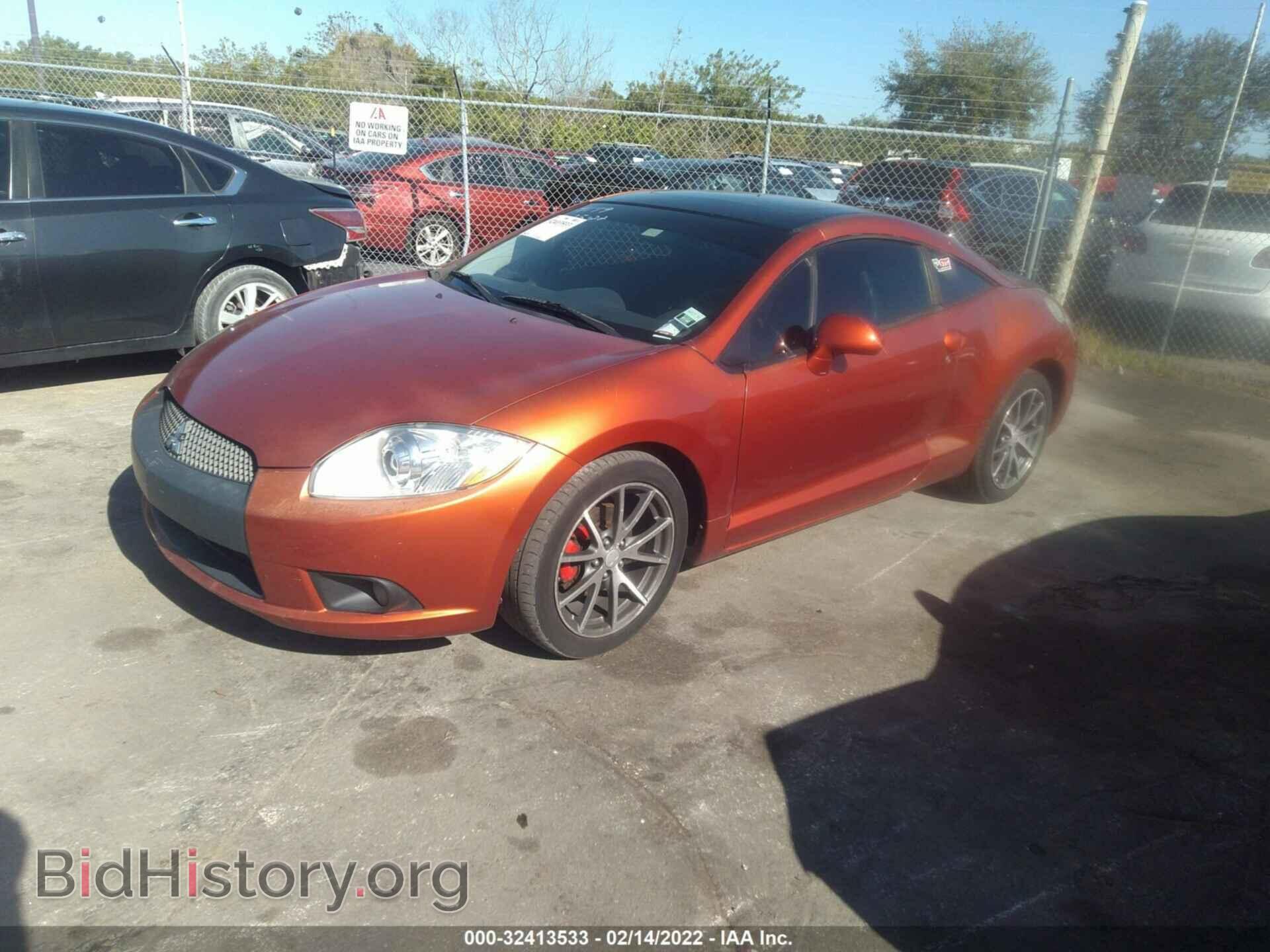 2011 MITSUBISHI ECLIPSE - VIN: 4A31K5DFXBE004179 - Фото 2