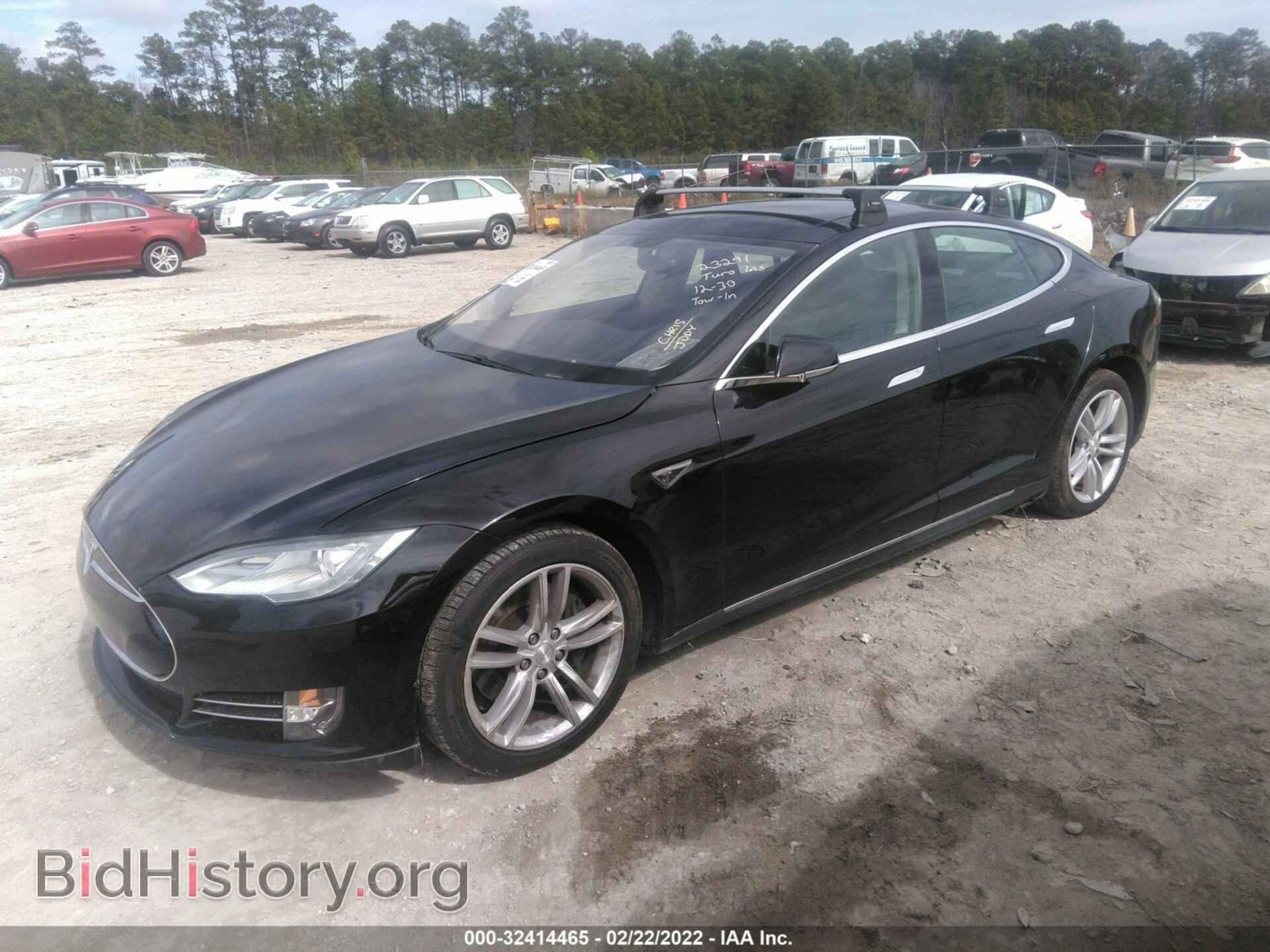 2014 TESLA MODEL S - VIN: 5YJSA1H1XEFP32542 - Фото 2