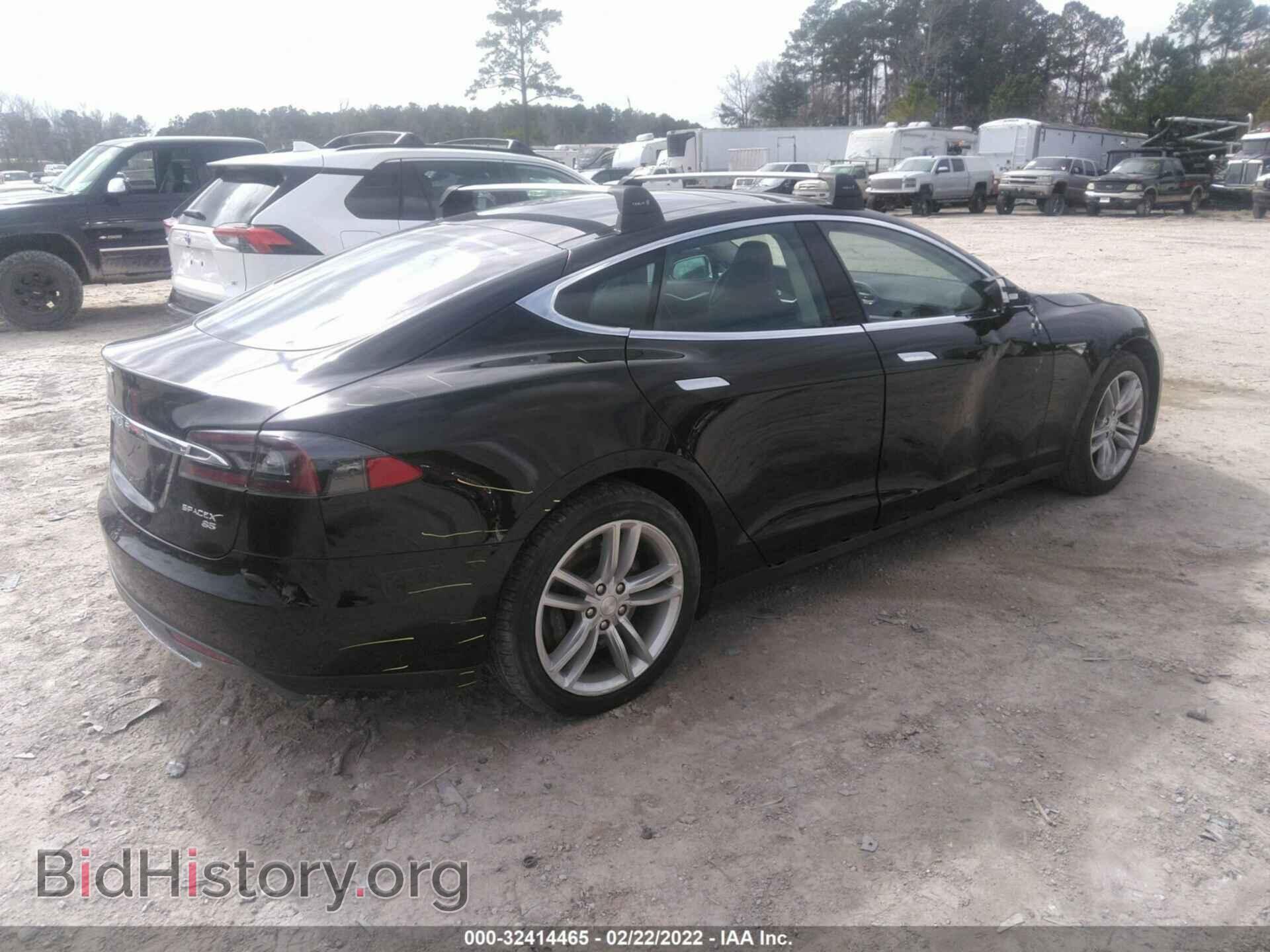 2014 TESLA MODEL S - VIN: 5YJSA1H1XEFP32542 - Фото 4