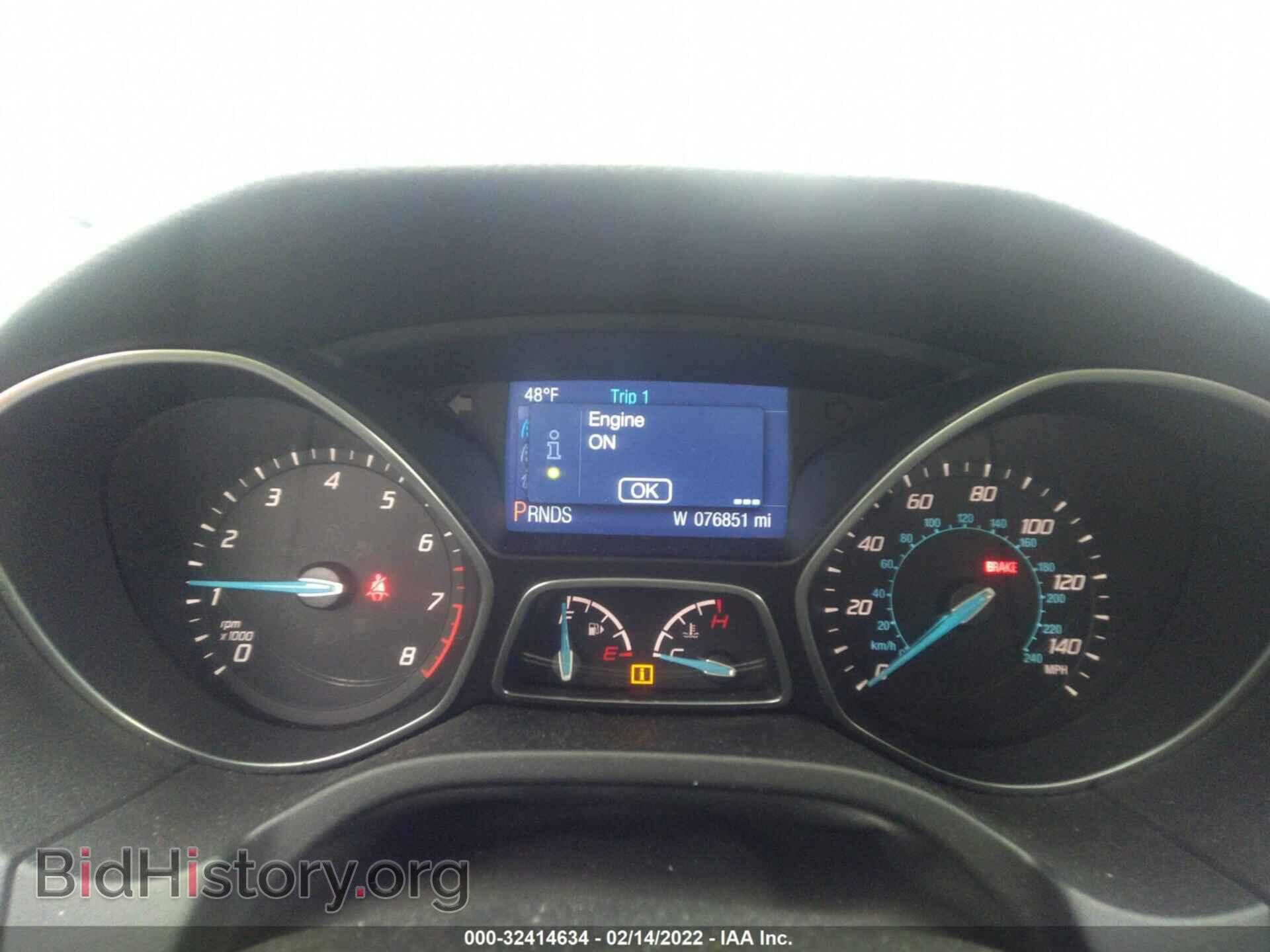 2014 FORD FOCUS - VIN: 1FADP3F2XEL327430 - Фото 7