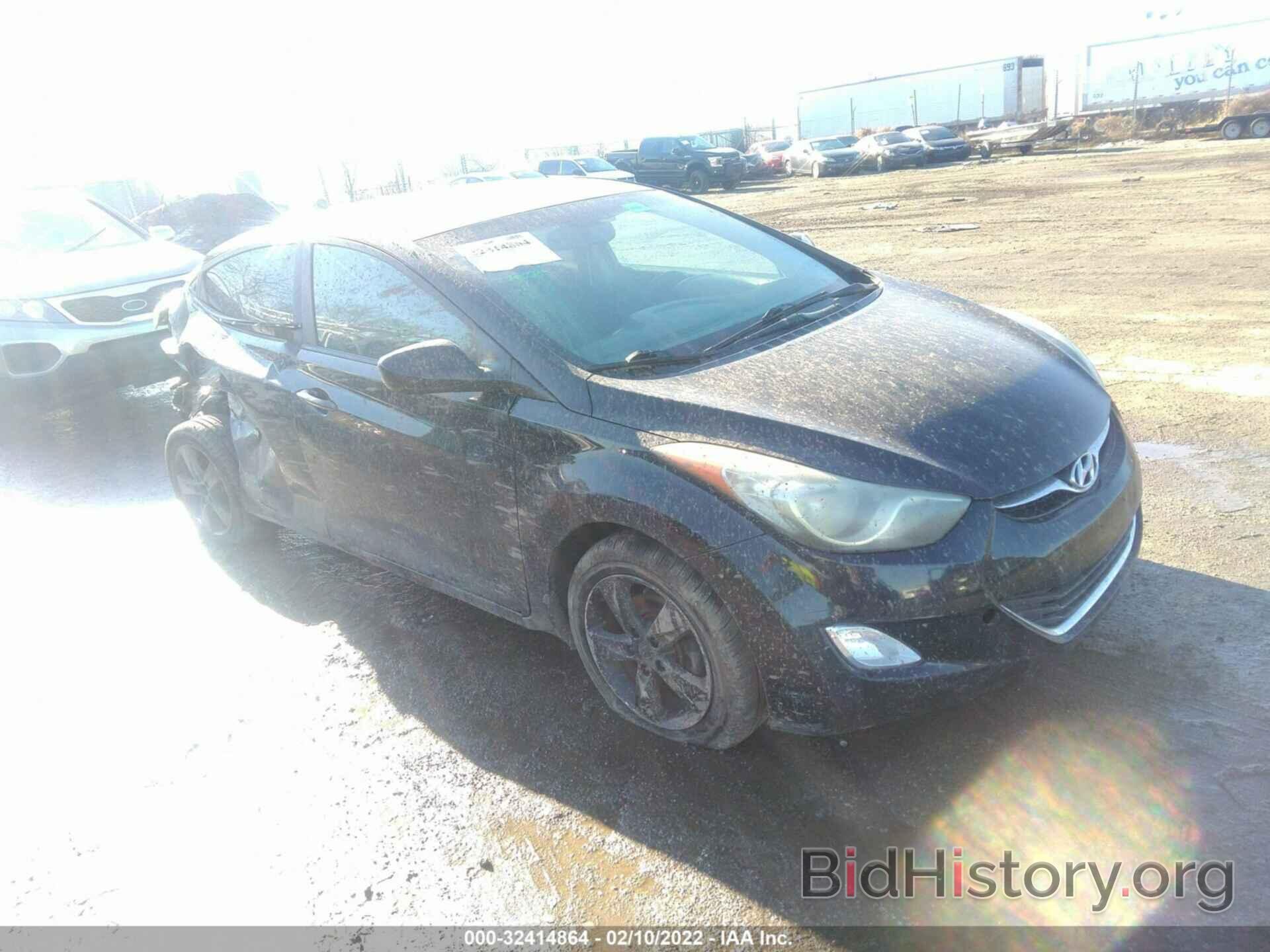 Photo KMHDH4AEXDU571453 - HYUNDAI ELANTRA 2013