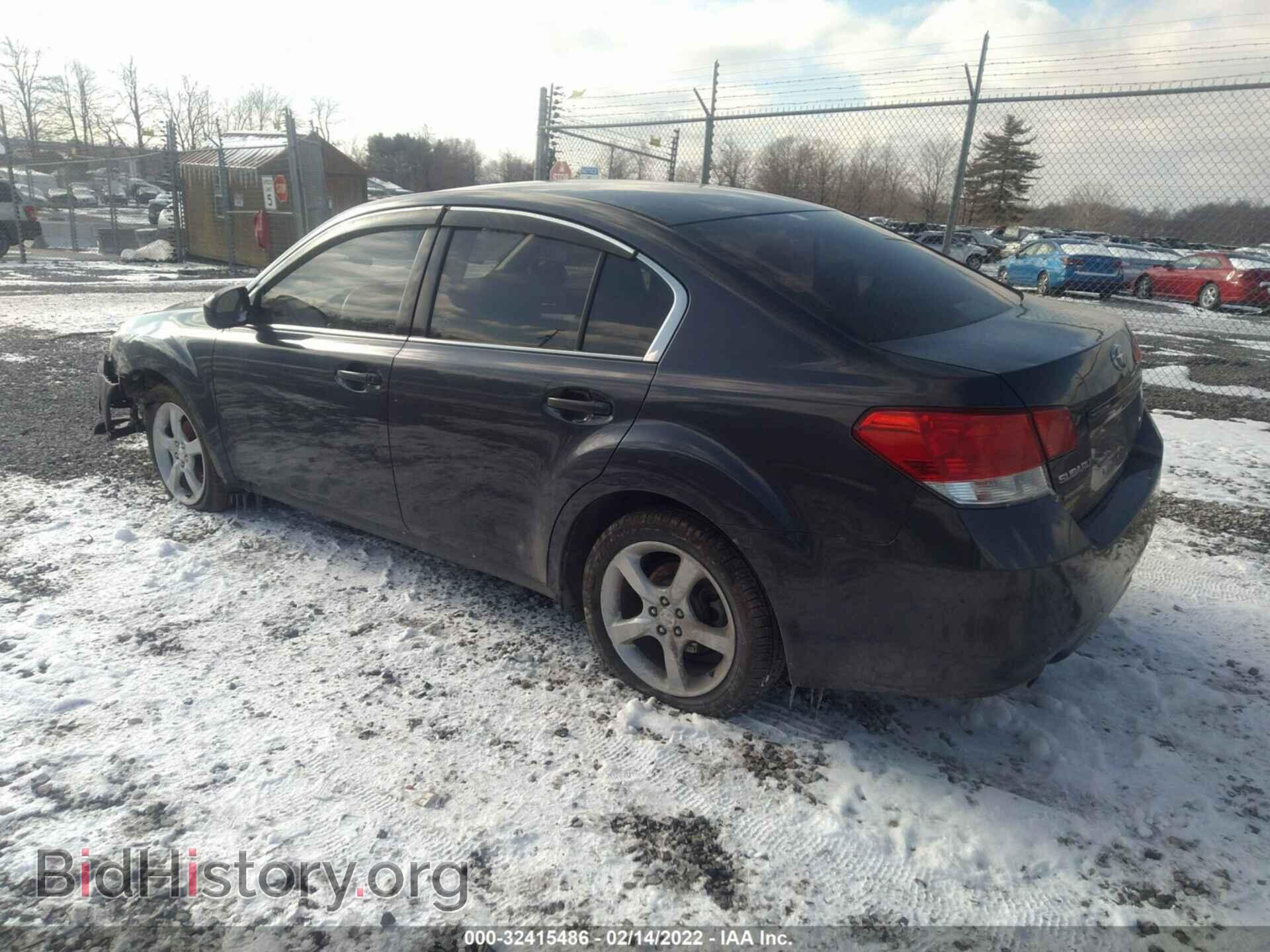 2013 SUBARU LEGACY - VIN: 4S3BMBB69D3045081 - Фото 3