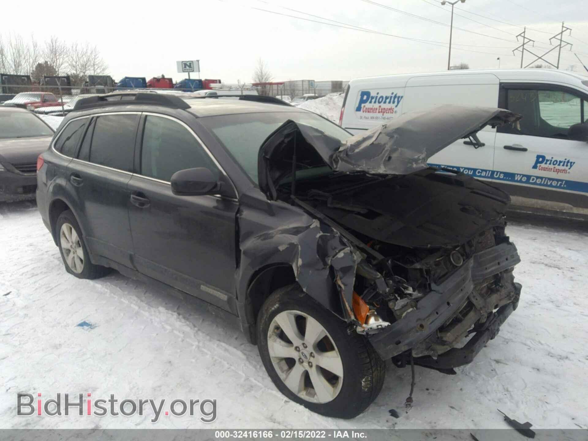 Фотография 4S4BRDKC1B2434296 - SUBARU OUTBACK 2011