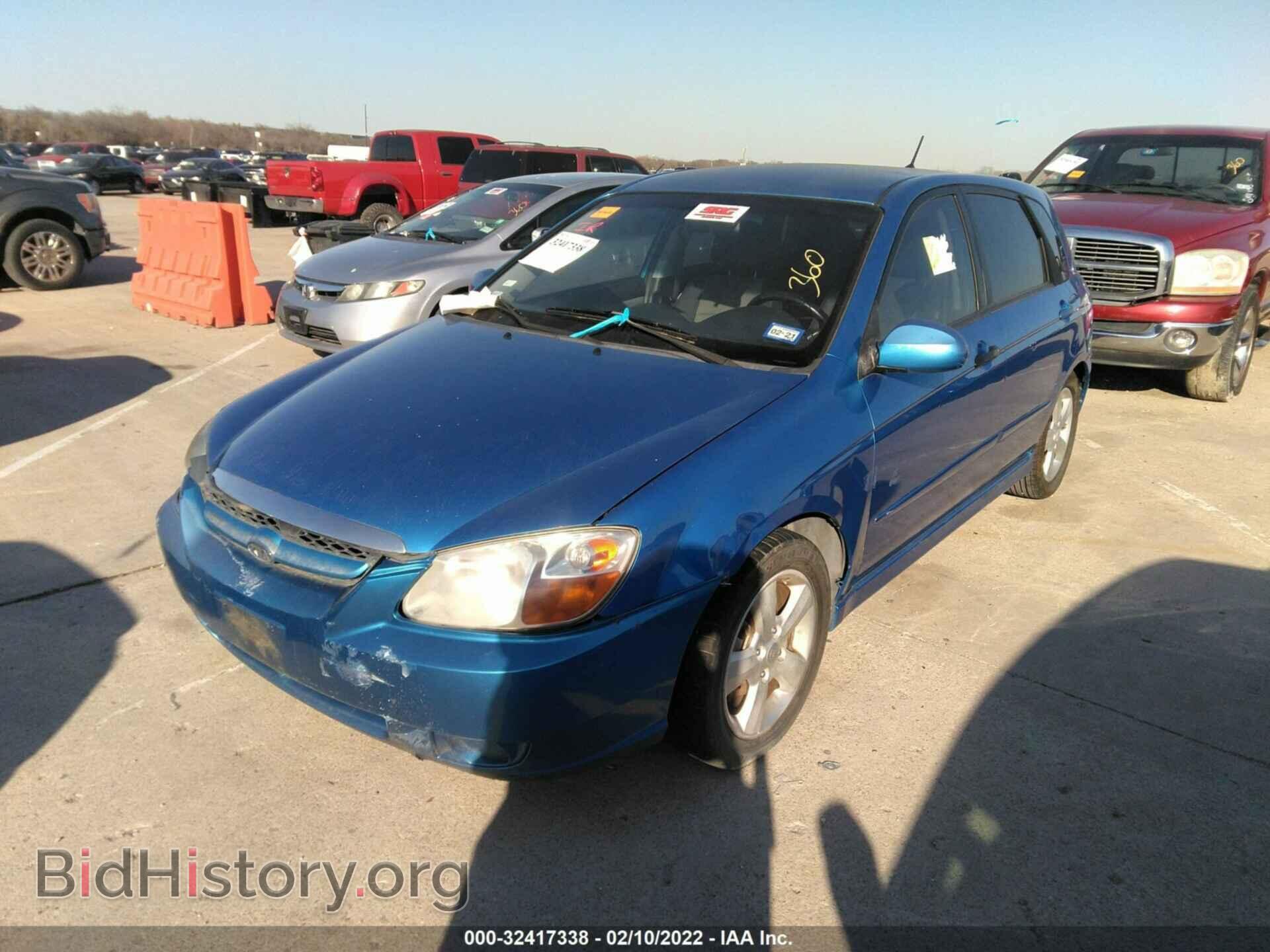 2008 KIA SPECTRA - VIN: KNAFE161X85012475 - Фото 2