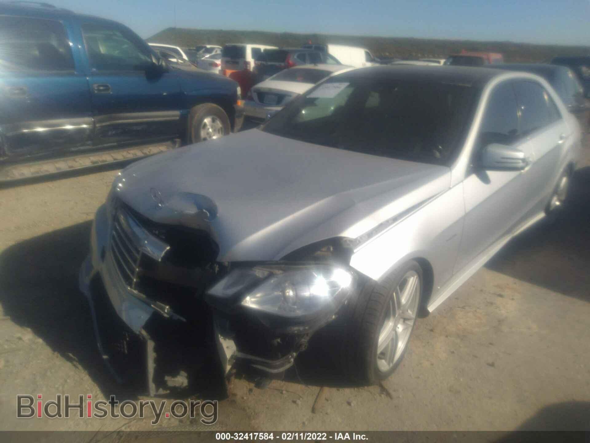 2012 MERCEDES-BENZ E-CLASS - VIN: WDDHF5KB8CA614327 - Фото 2