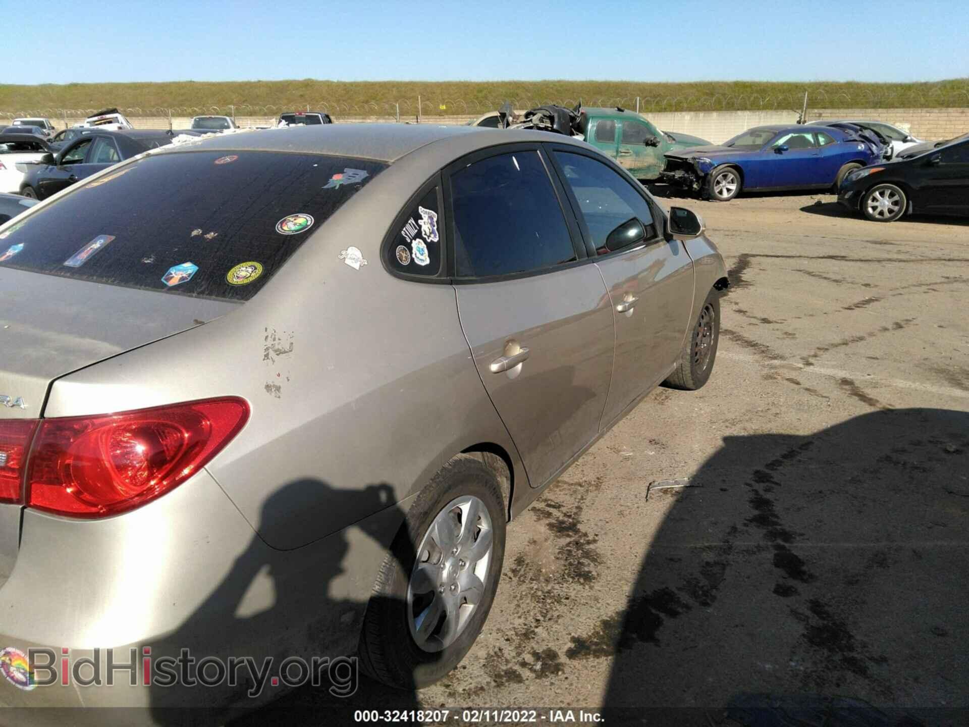2007 HYUNDAI ELANTRA - VIN: KMHDU46D87U088043 - Фото 4