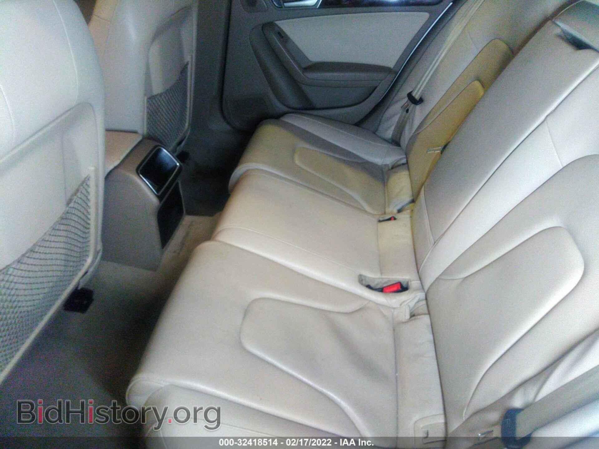2012 AUDI A4 - VIN: WAUBFAFL3CA114441 - Фото 8
