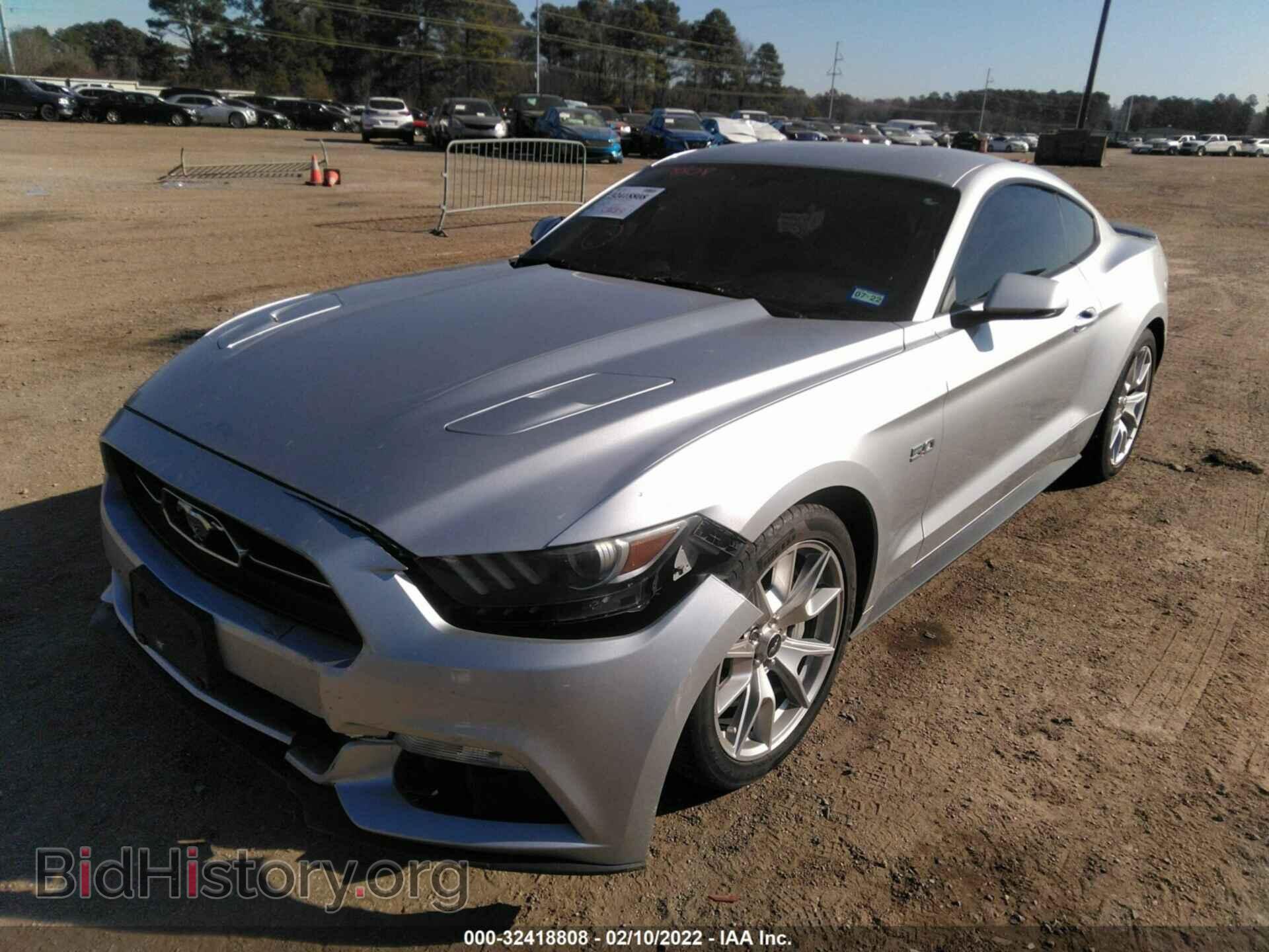 2015 FORD MUSTANG - VIN: 1FA6P8CF3F5303537 - Фото 2