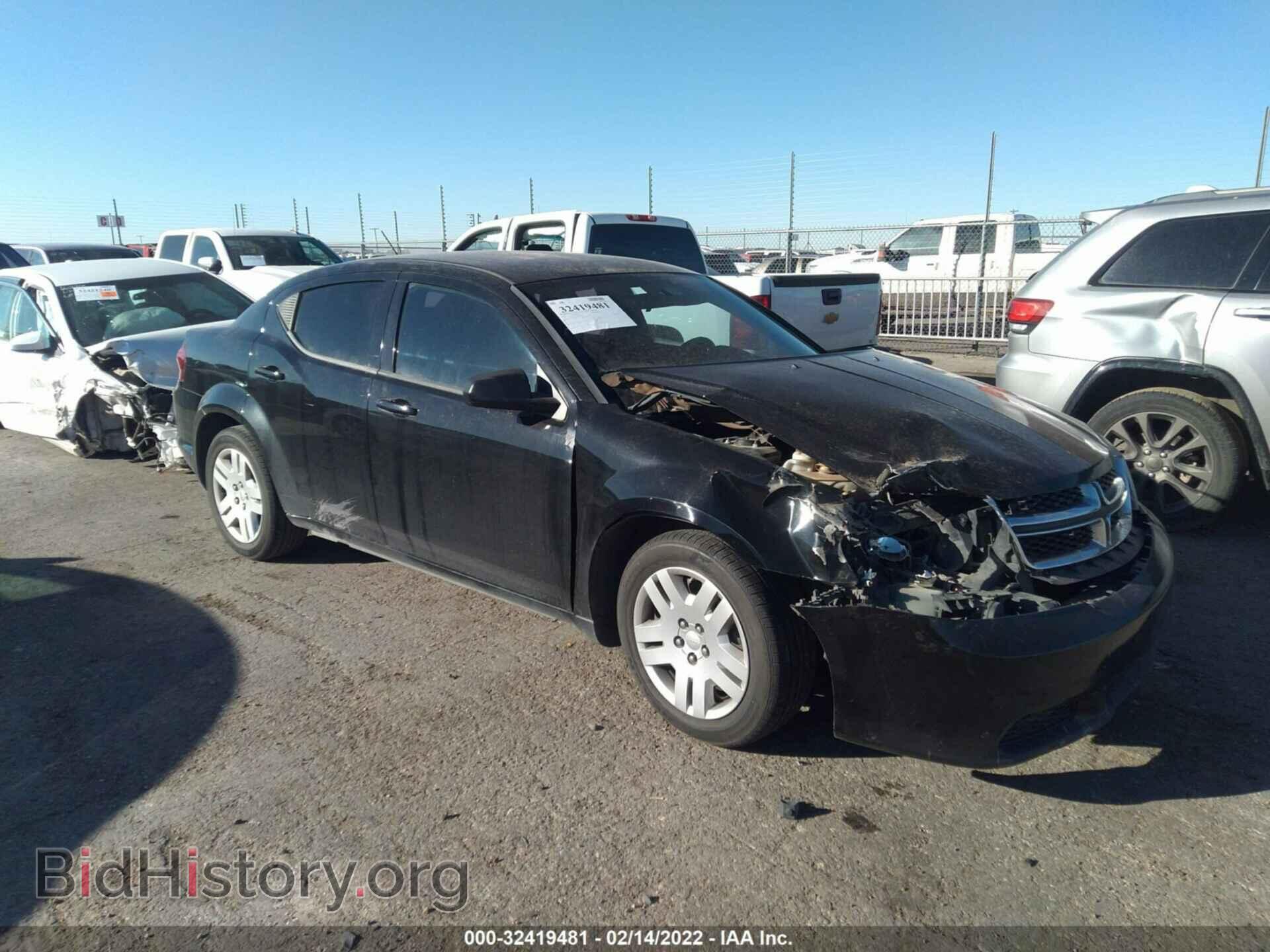 Photo 1C3CDZAB4CN242954 - DODGE AVENGER 2012
