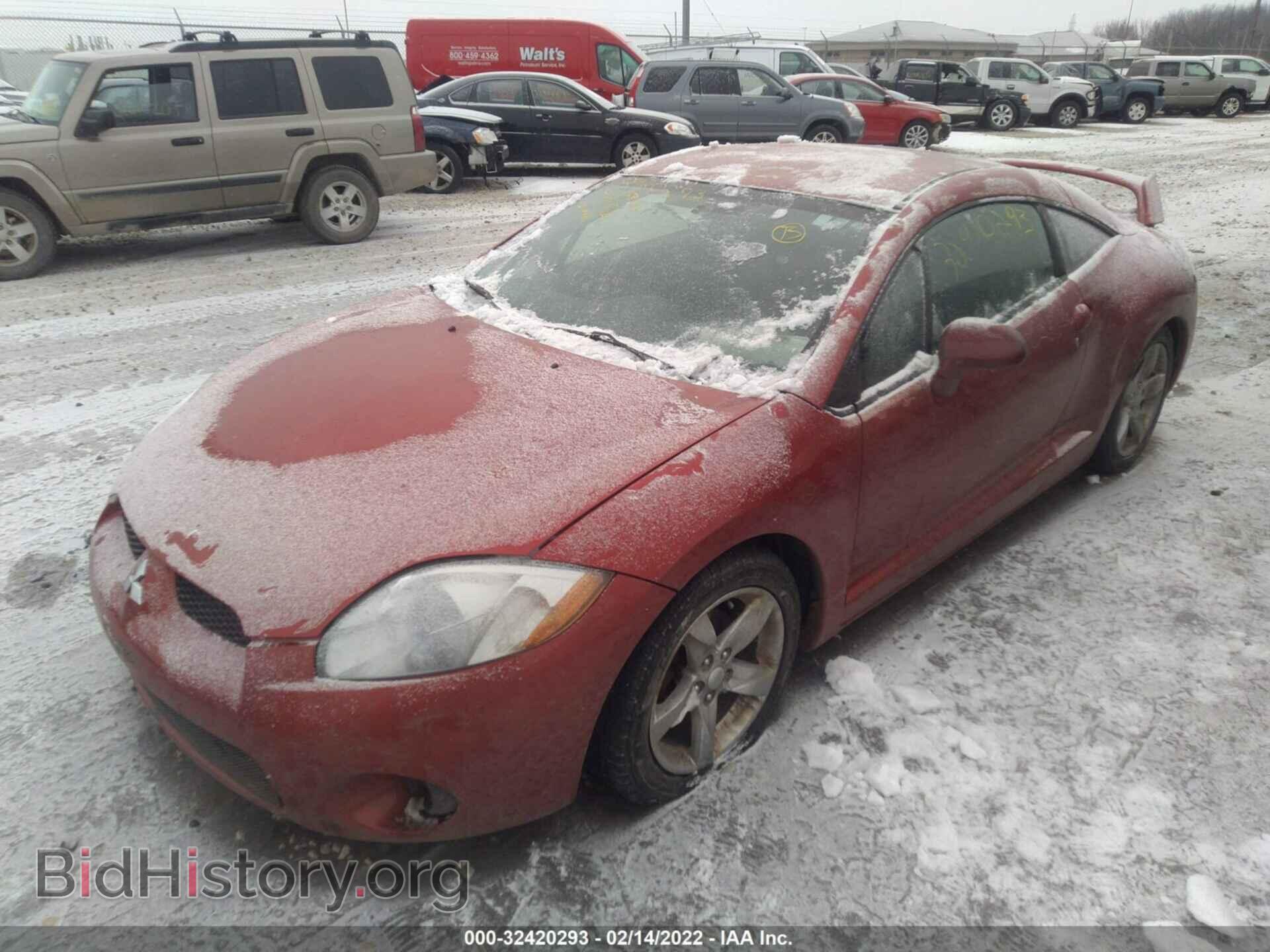 2008 MITSUBISHI ECLIPSE - VIN: 4A3AK24F38E039458 - Фото 2