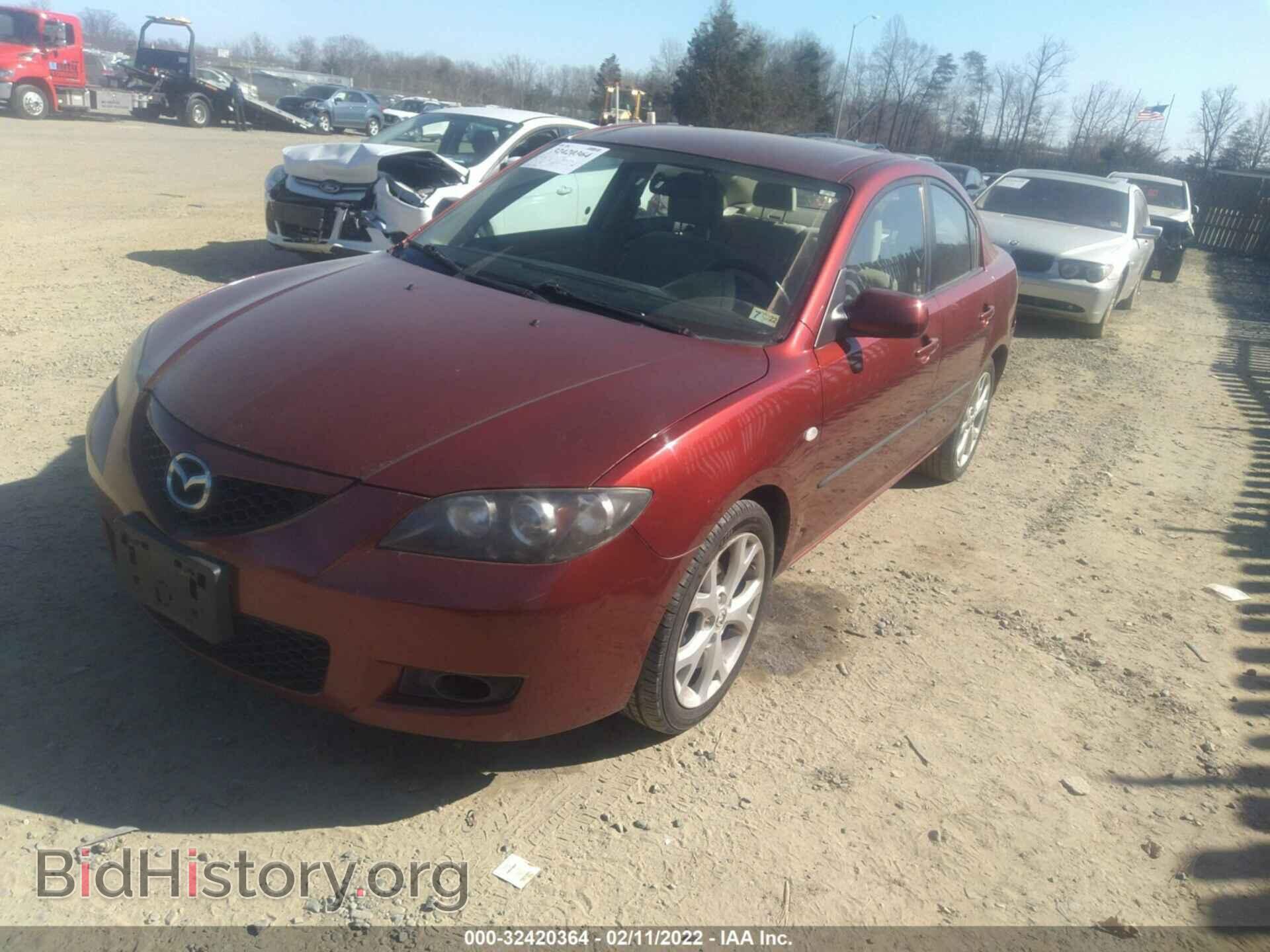 2008 MAZDA MAZDA3 - VIN: JM1BK32FX81114728 - Фото 2