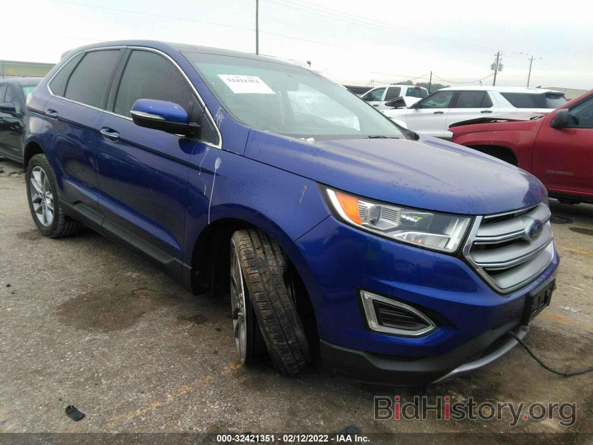 Фотография 2FMPK3K91FBC23219 - FORD EDGE 2015