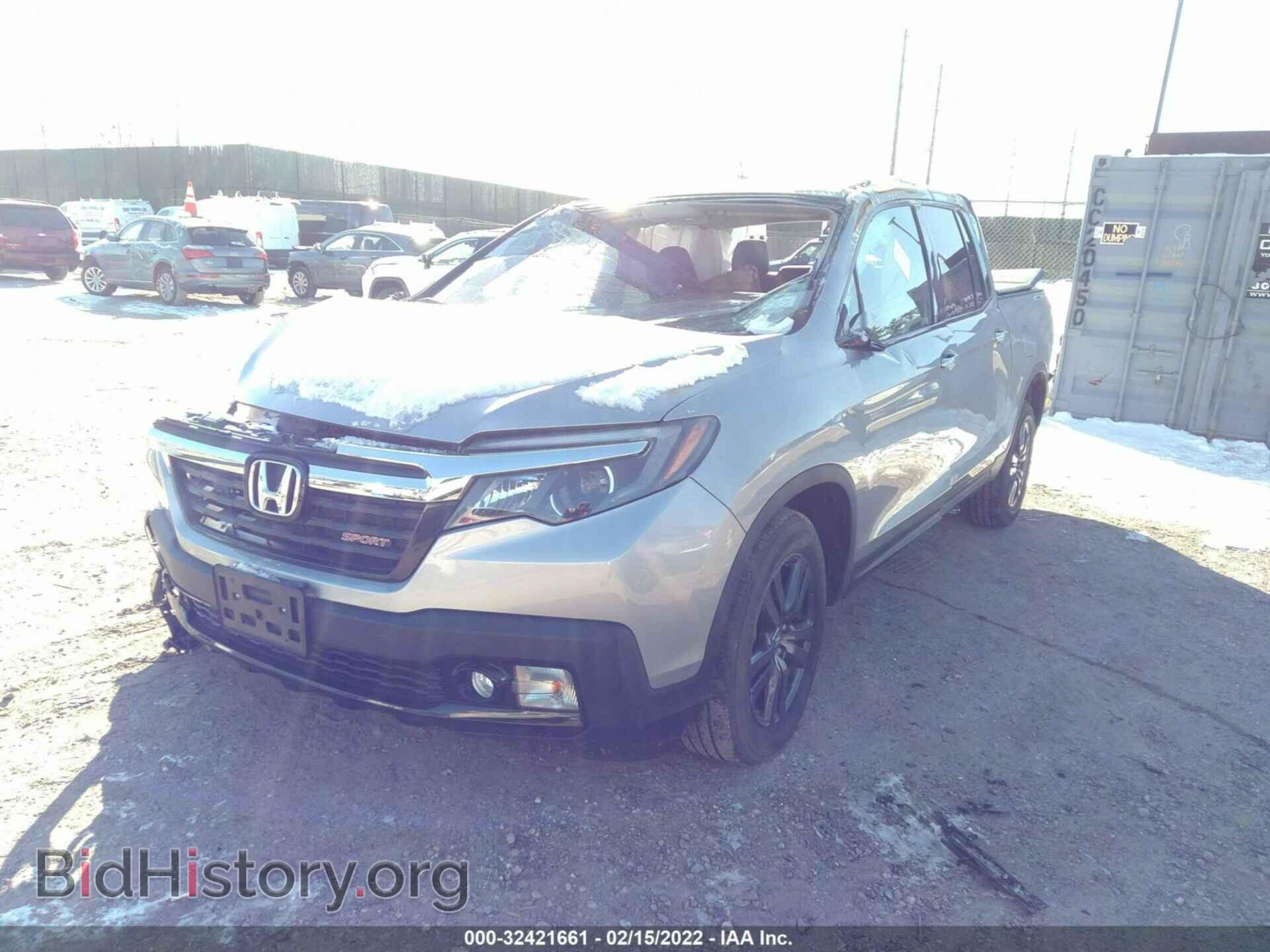 2018 HONDA RIDGELINE - VIN: 5FPYK3F12JB017410 - Фото 2