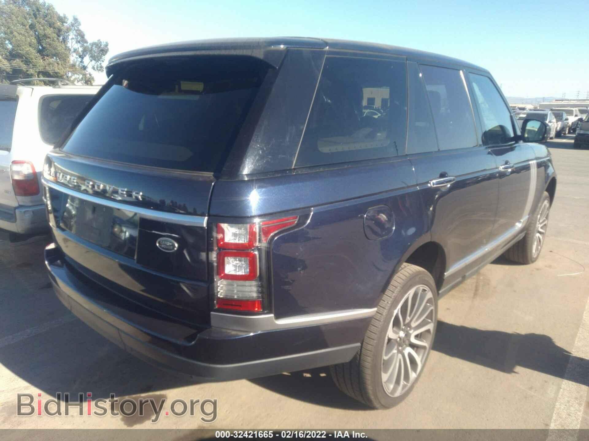 2014 LAND ROVER RANGE ROVER - VIN: SALGV2EF6EA150925 - Фото 4