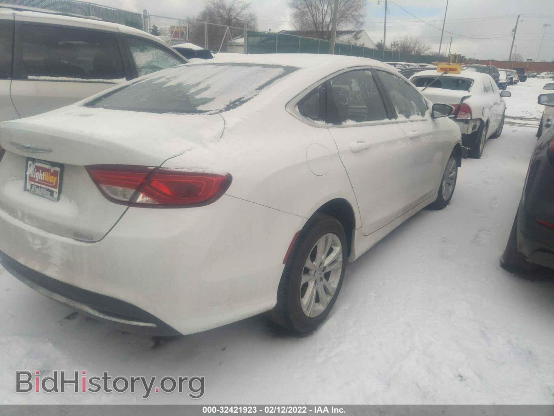2015 CHRYSLER 200 - VIN: 1C3CCCAB3FN647921 - Фото 3