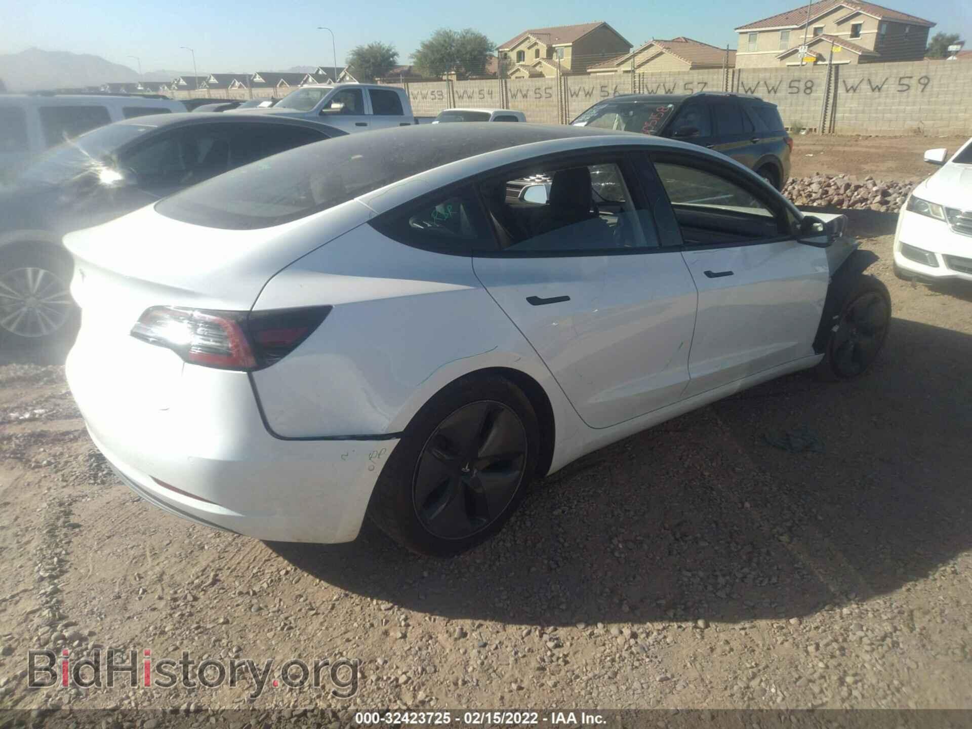 2021 TESLA MODEL 3 - VIN: 5YJ3E1EA2MF921455 - Фото 4
