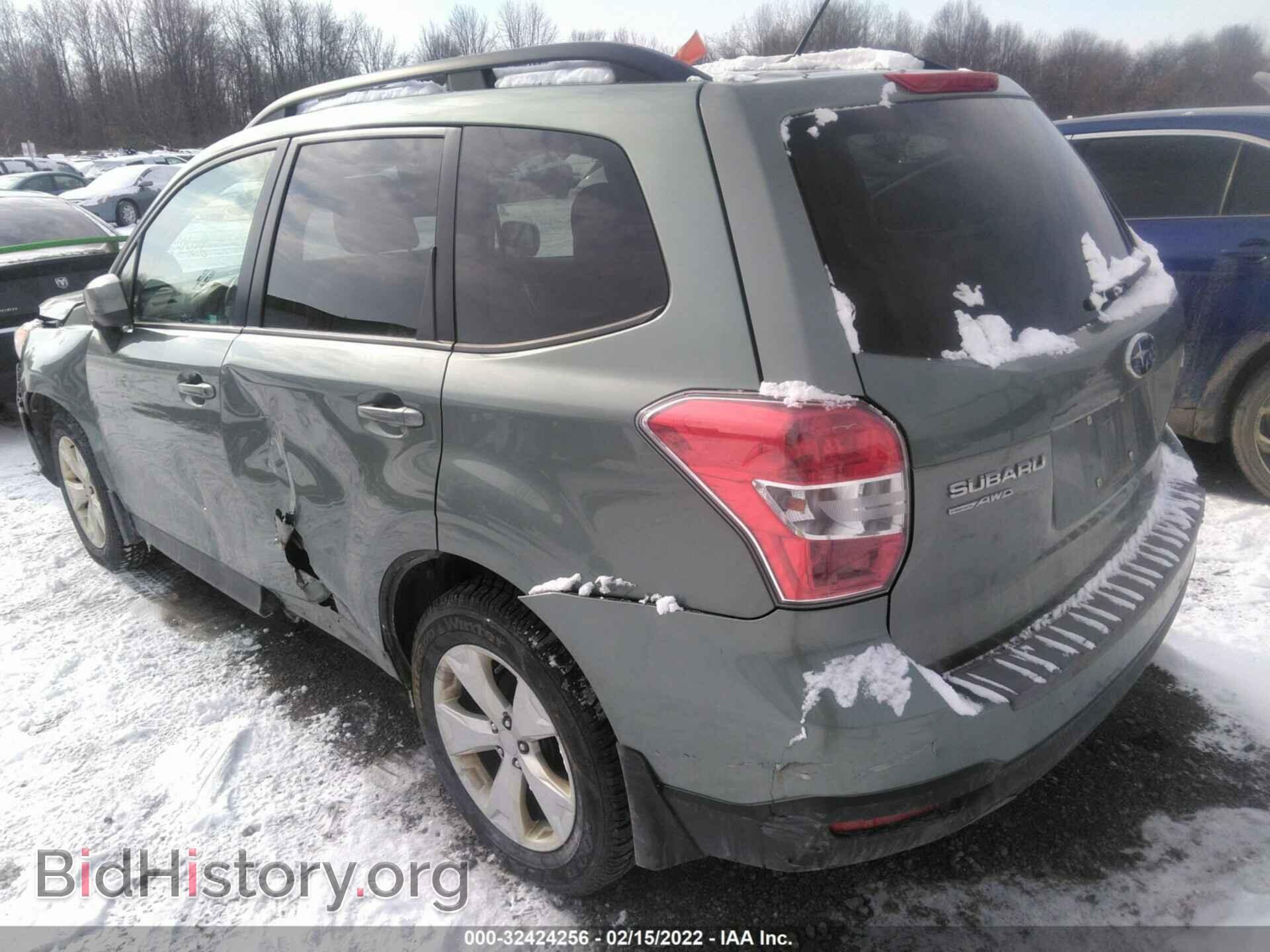 2015 SUBARU FORESTER - VIN: JF2SJADC9FH574527 - Фото 3