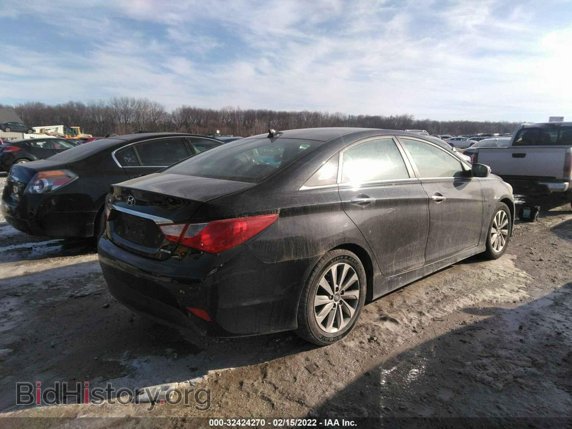 2014 HYUNDAI SONATA - VIN: 5NPEC4AC8EH879013 - Фото 4
