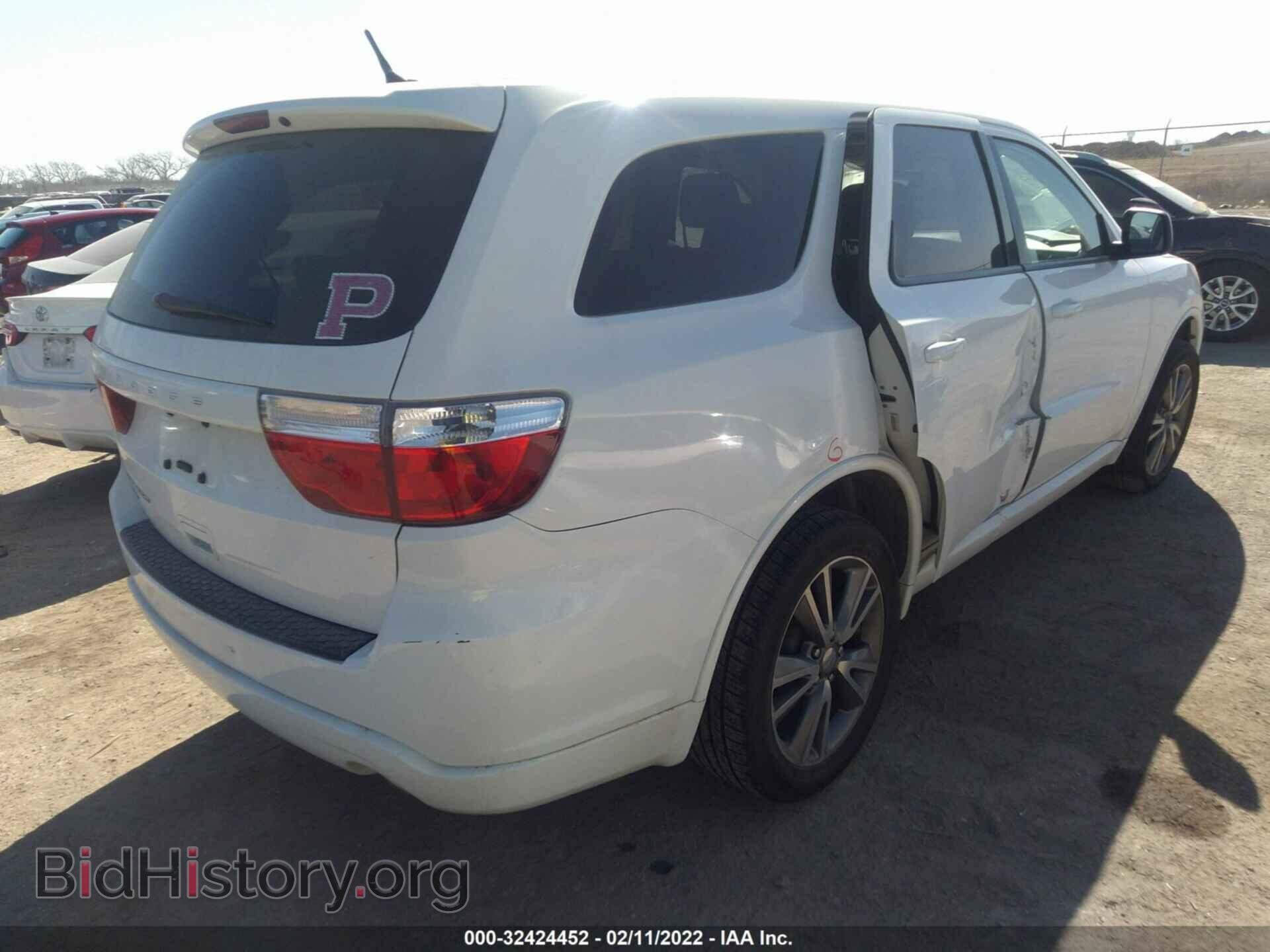 2013 DODGE DURANGO - VIN: 1C4RDJAG4DC653948 - Фото 4