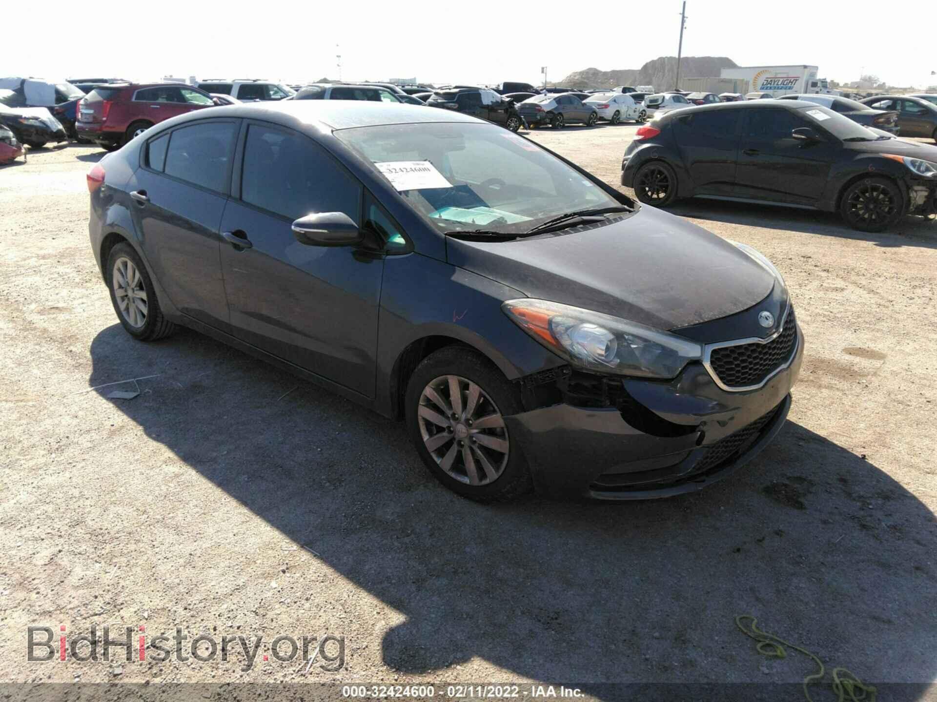 Photo KNAFX4A61E5114967 - KIA FORTE 2014