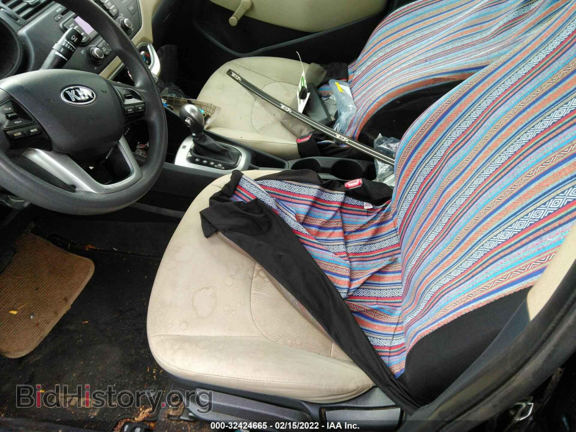 2013 KIA RIO - VIN: KNADM4A3XD6251470 - Фото 5