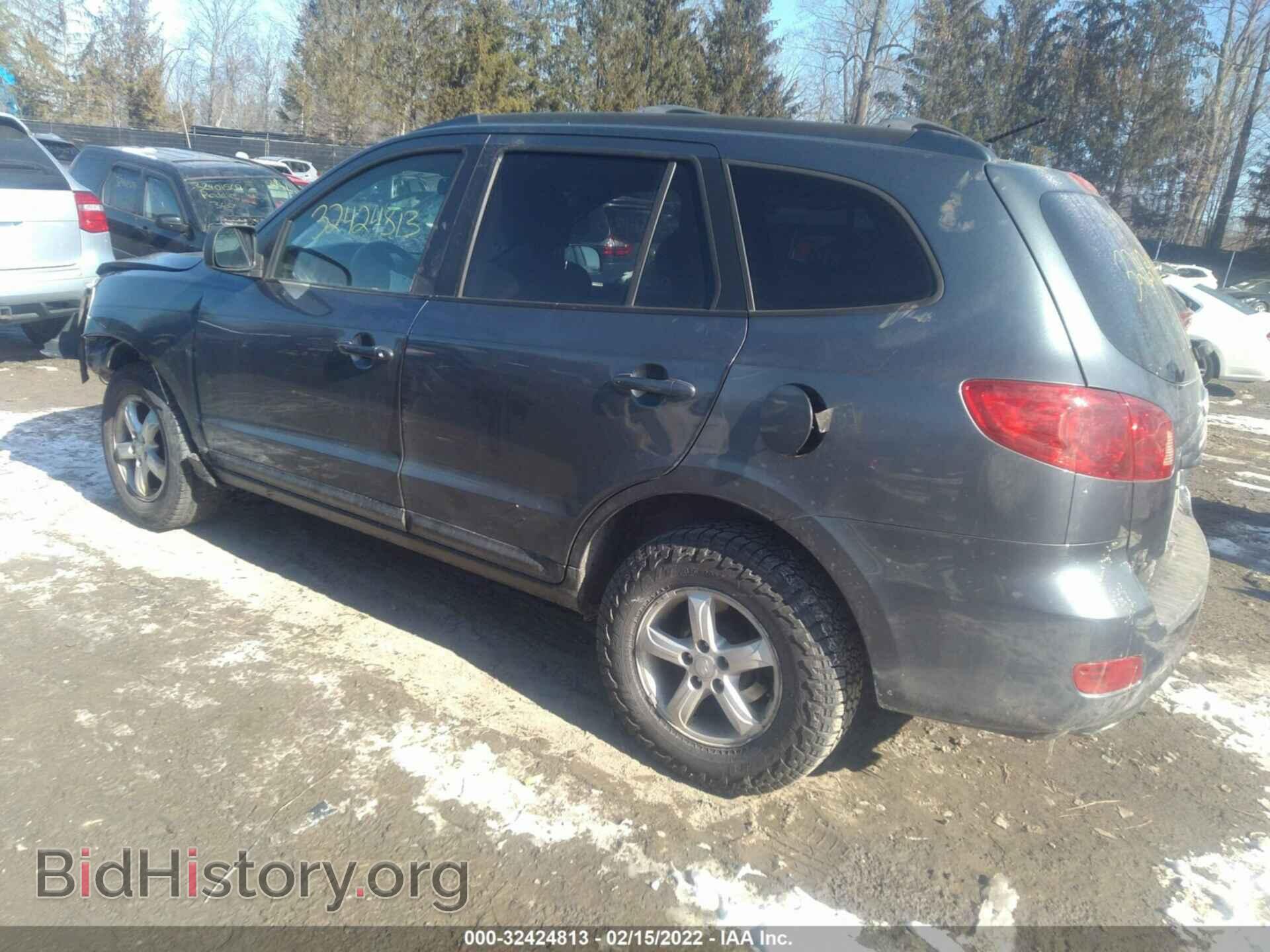 2007 HYUNDAI SANTA FE - VIN: 5NMSG73D17H025494 - Фото 3