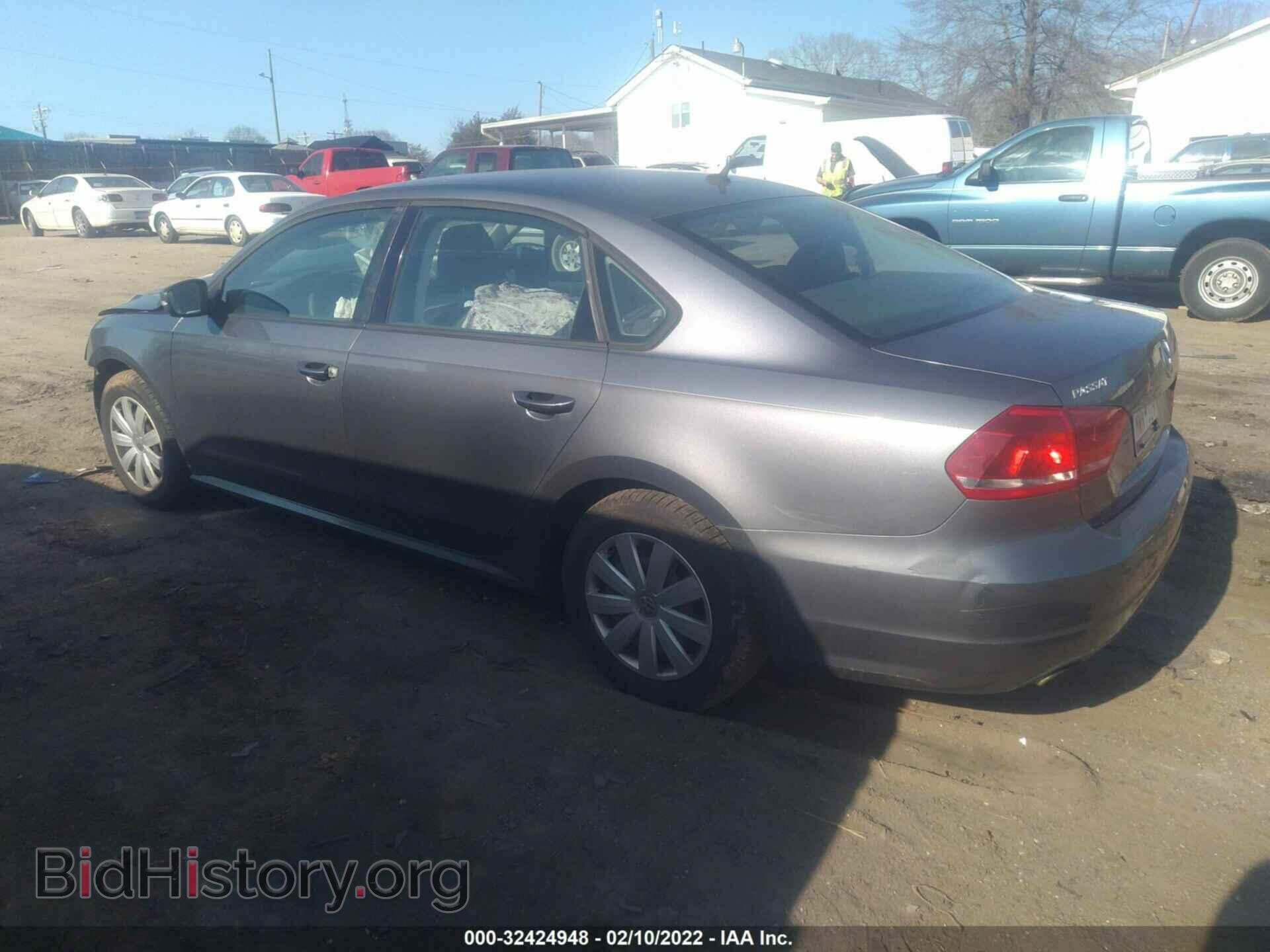 2013 VOLKSWAGEN PASSAT - VIN: 1VWAP7A33DC001212 - Фото 3