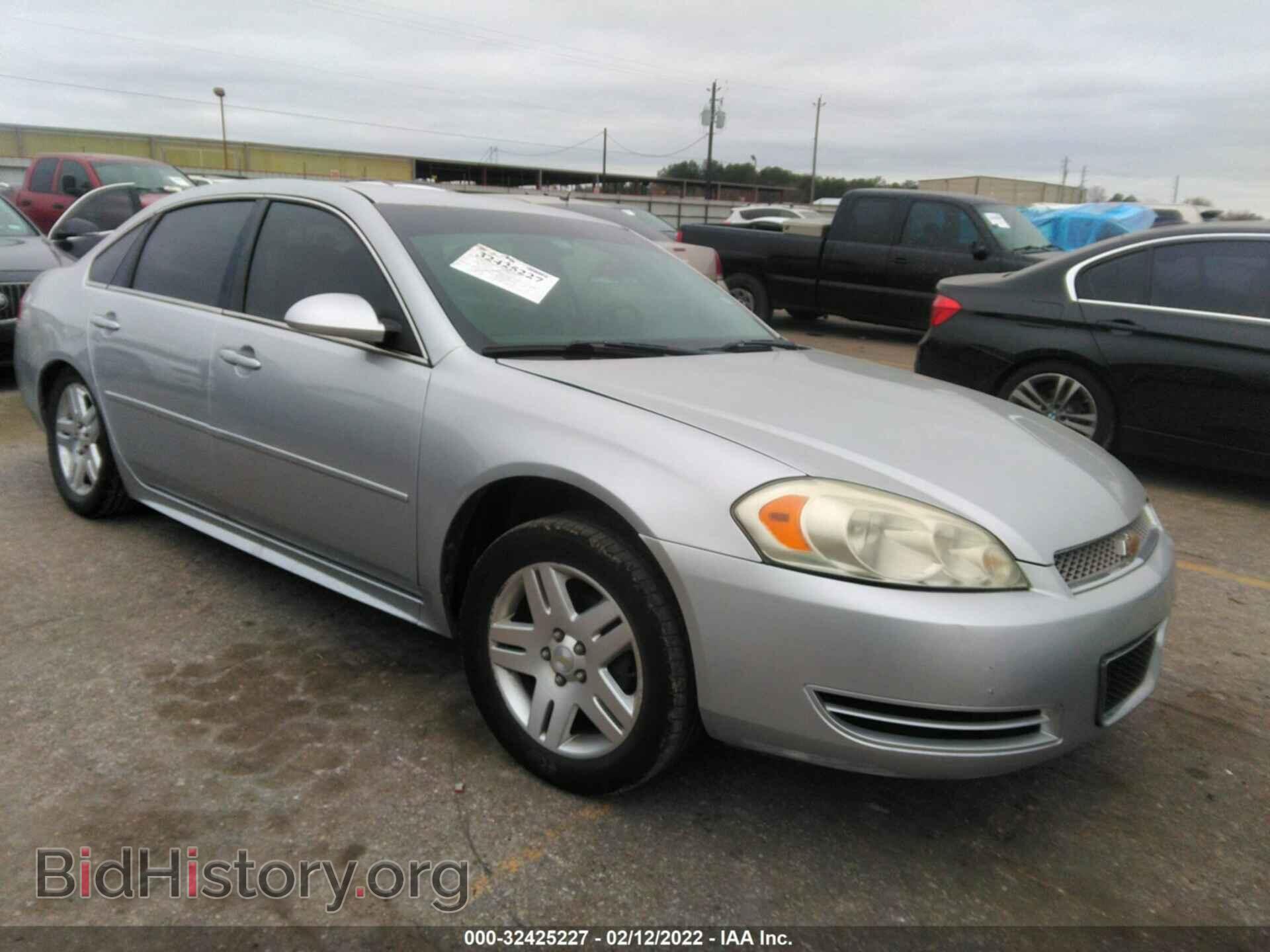 Фотография 2G1WG5E33C1280259 - CHEVROLET IMPALA 2012