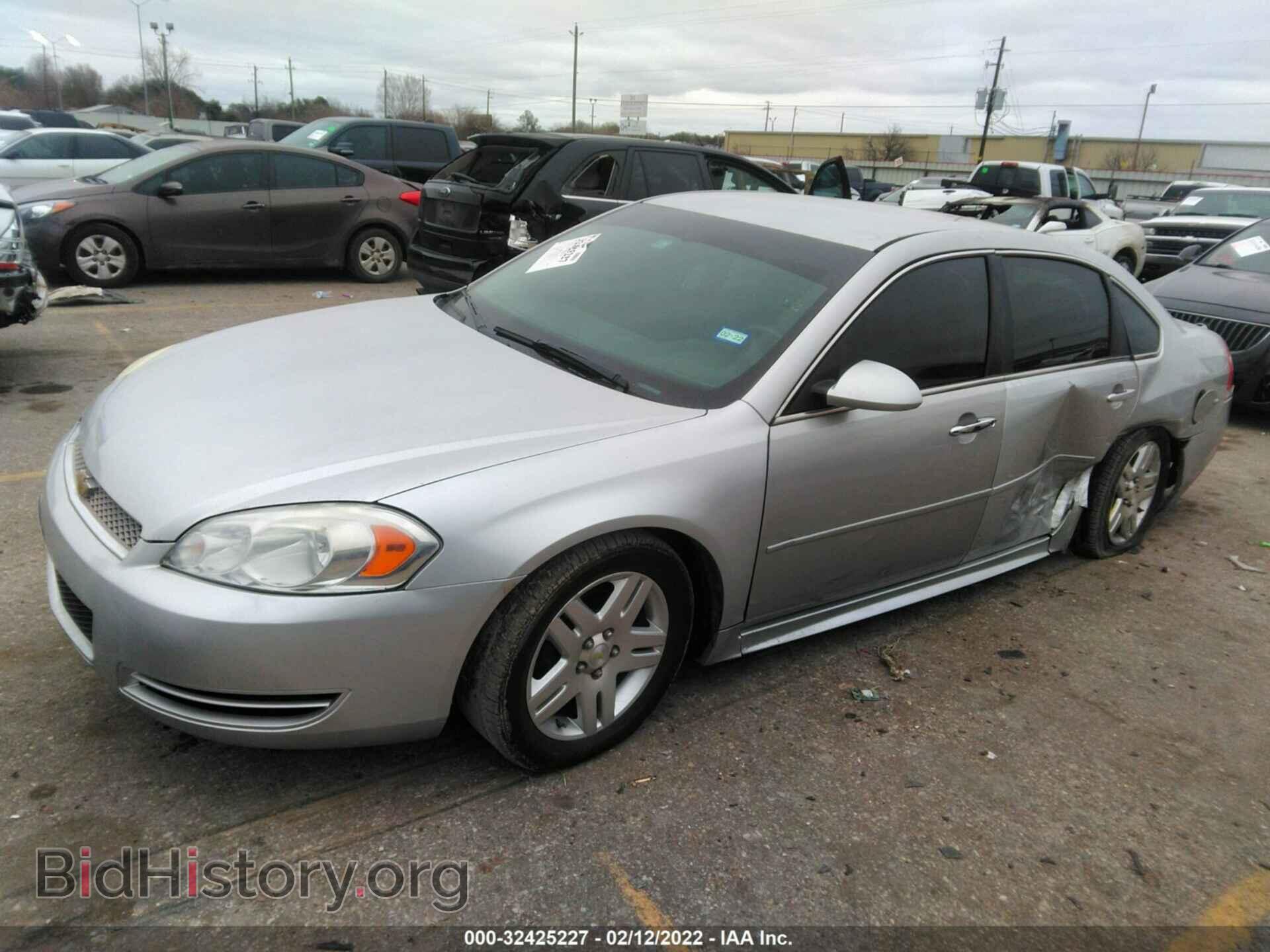 2012 CHEVROLET IMPALA - VIN: 2G1WG5E33C1280259 - Фото 2
