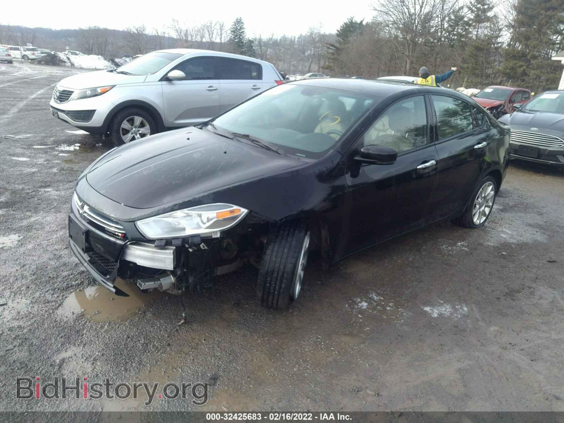 2013 DODGE DART - VIN: 1C3CDFCH5DD286565 - Фото 2