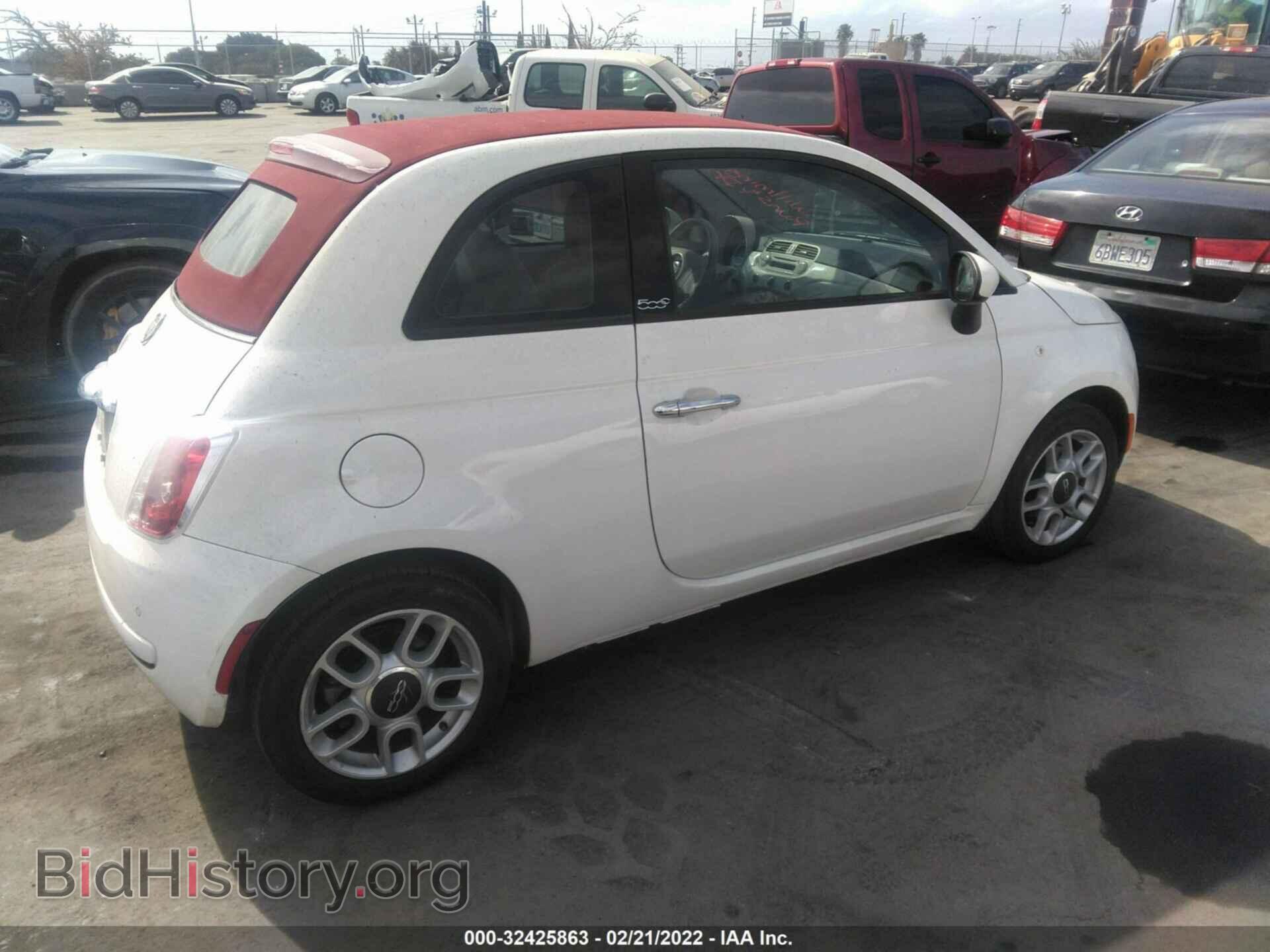 2013 FIAT 500 - VIN: 3C3CFFDR0DT741866 - Фото 4