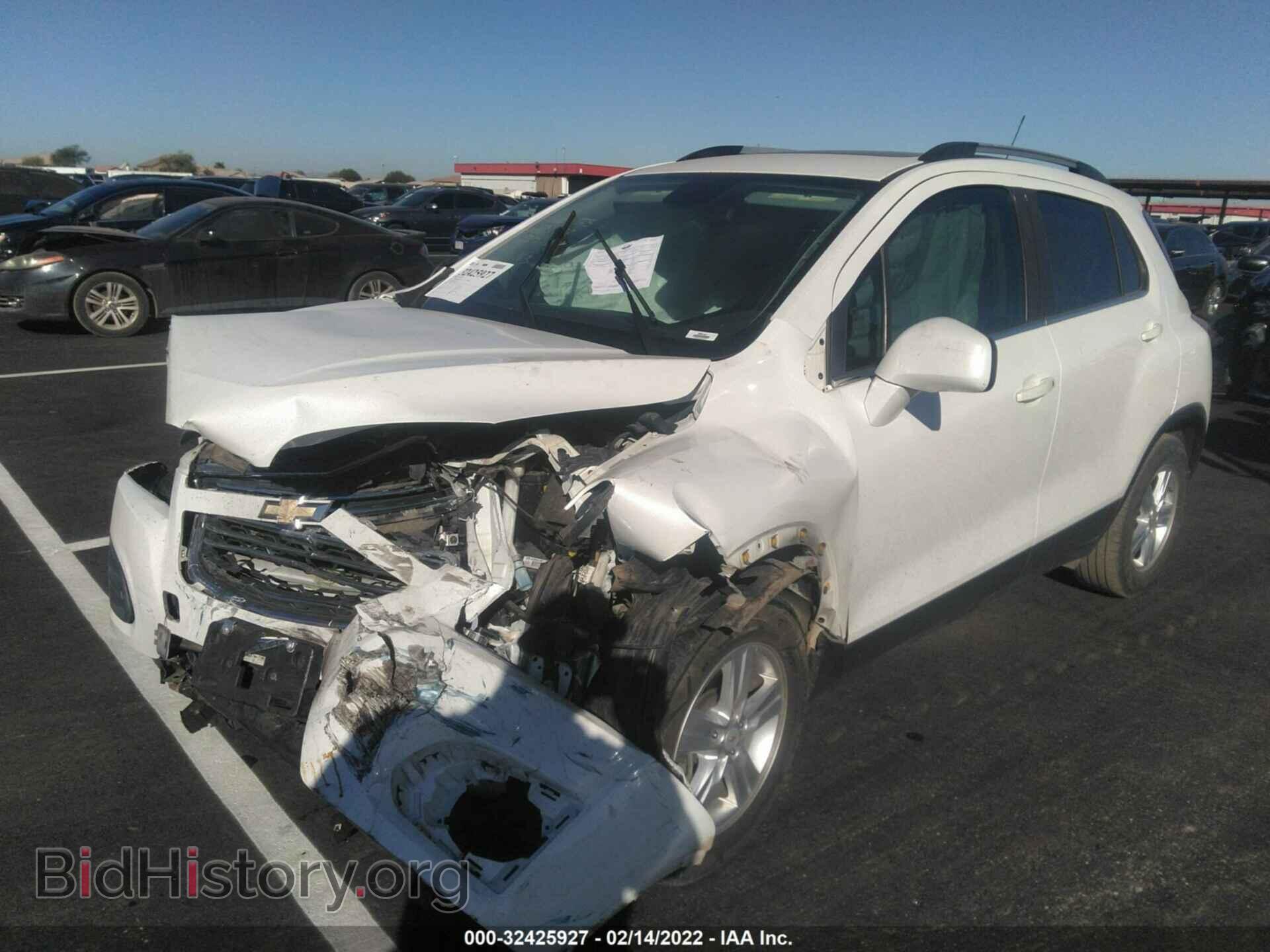 2016 CHEVROLET TRAX - VIN: KL7CJLSB4GB664016 - Фото 2