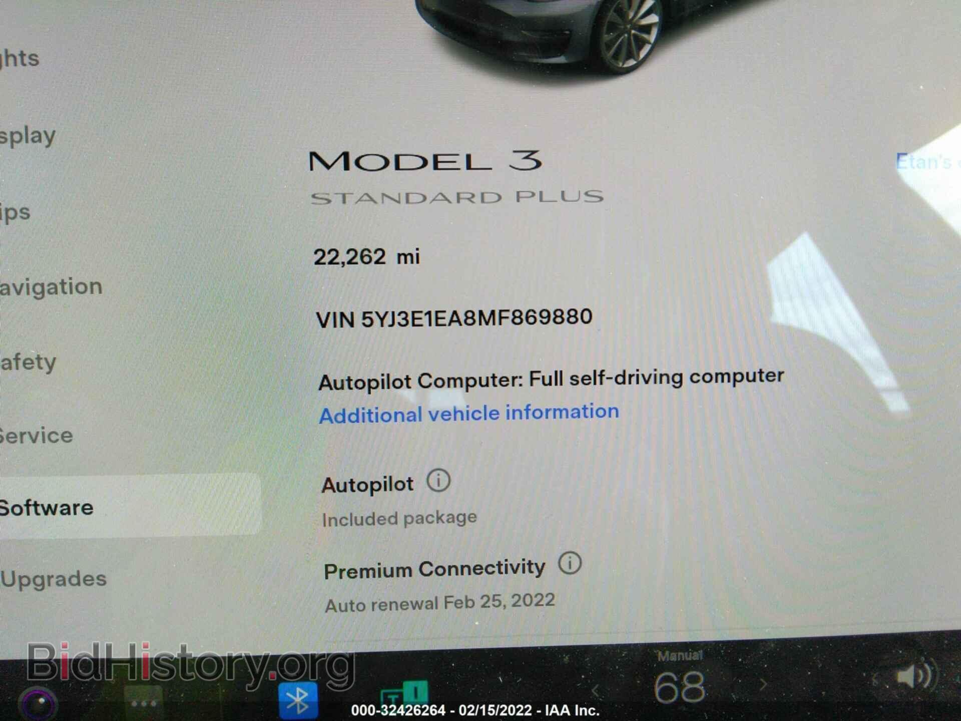 2021 TESLA MODEL 3 - VIN: 5YJ3E1EA8MF869880 - Photo 7