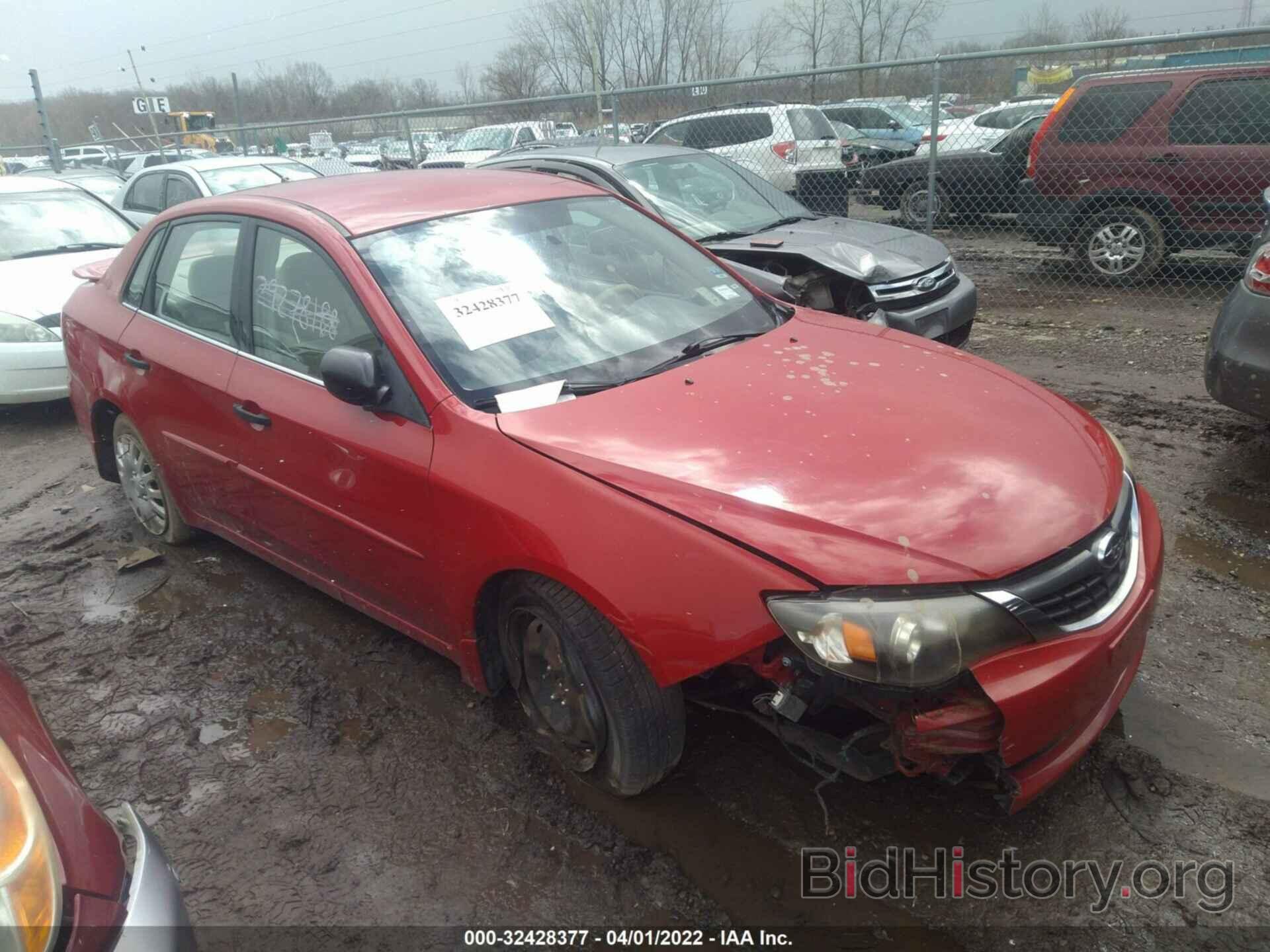 Photo JF1GE61638H526373 - SUBARU IMPREZA SEDAN 2008