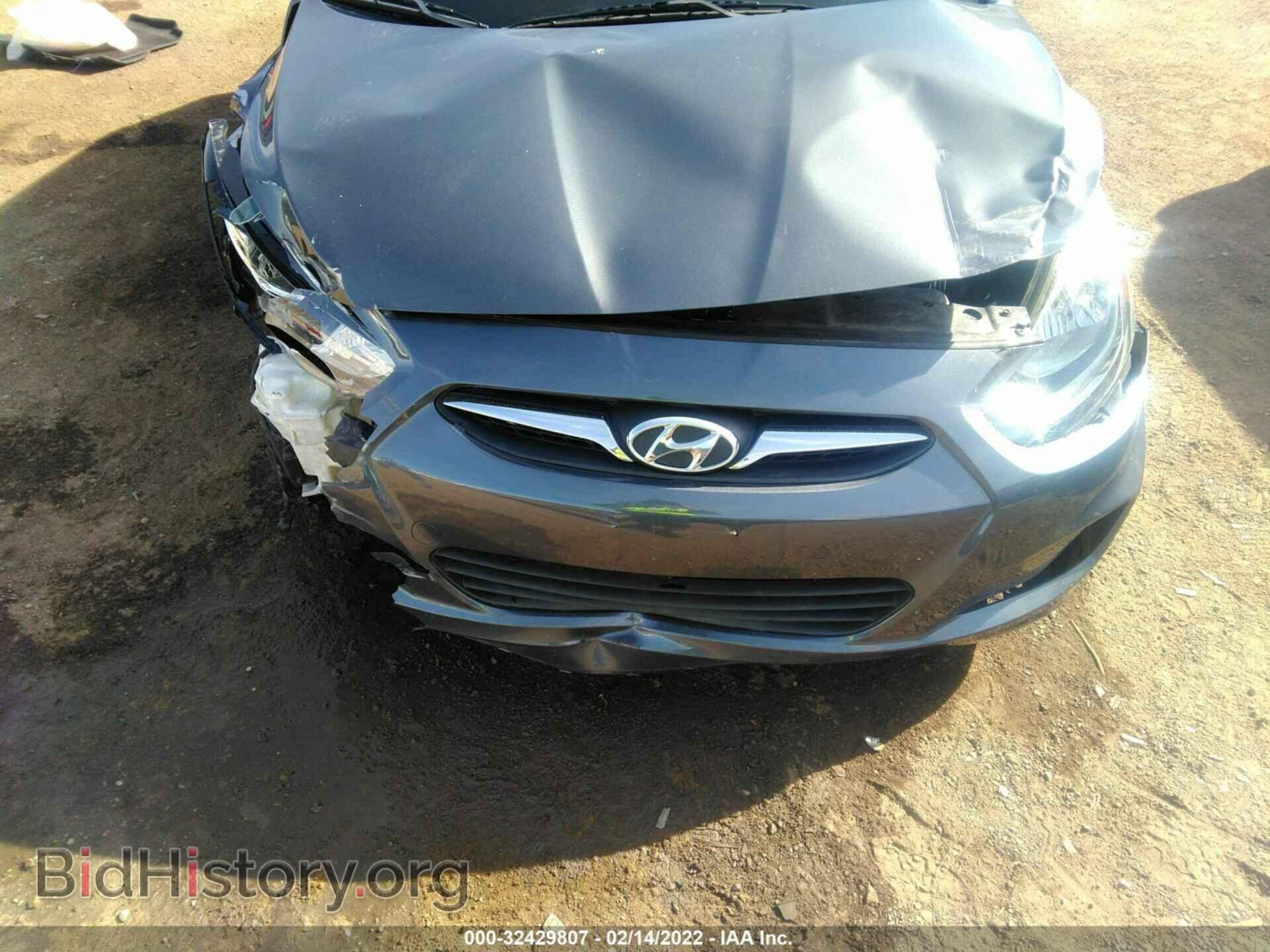 2012 HYUNDAI ACCENT - VIN: KMHCU5AE3CU018168 - Фото 6