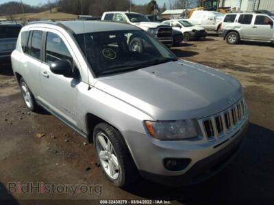 2011 Jeep COMPASS Limited, серебристый — VIN 1J4NF5FB2BD164074, IAAI