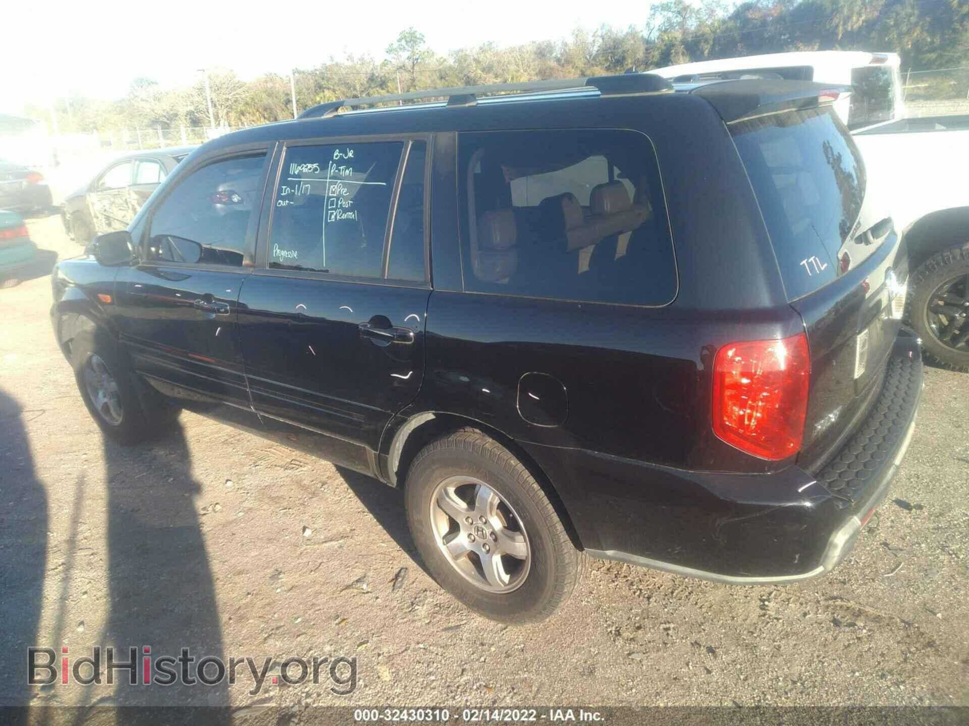 2006 HONDA PILOT - VIN: 5FNYF28526B006731 - Фото 3