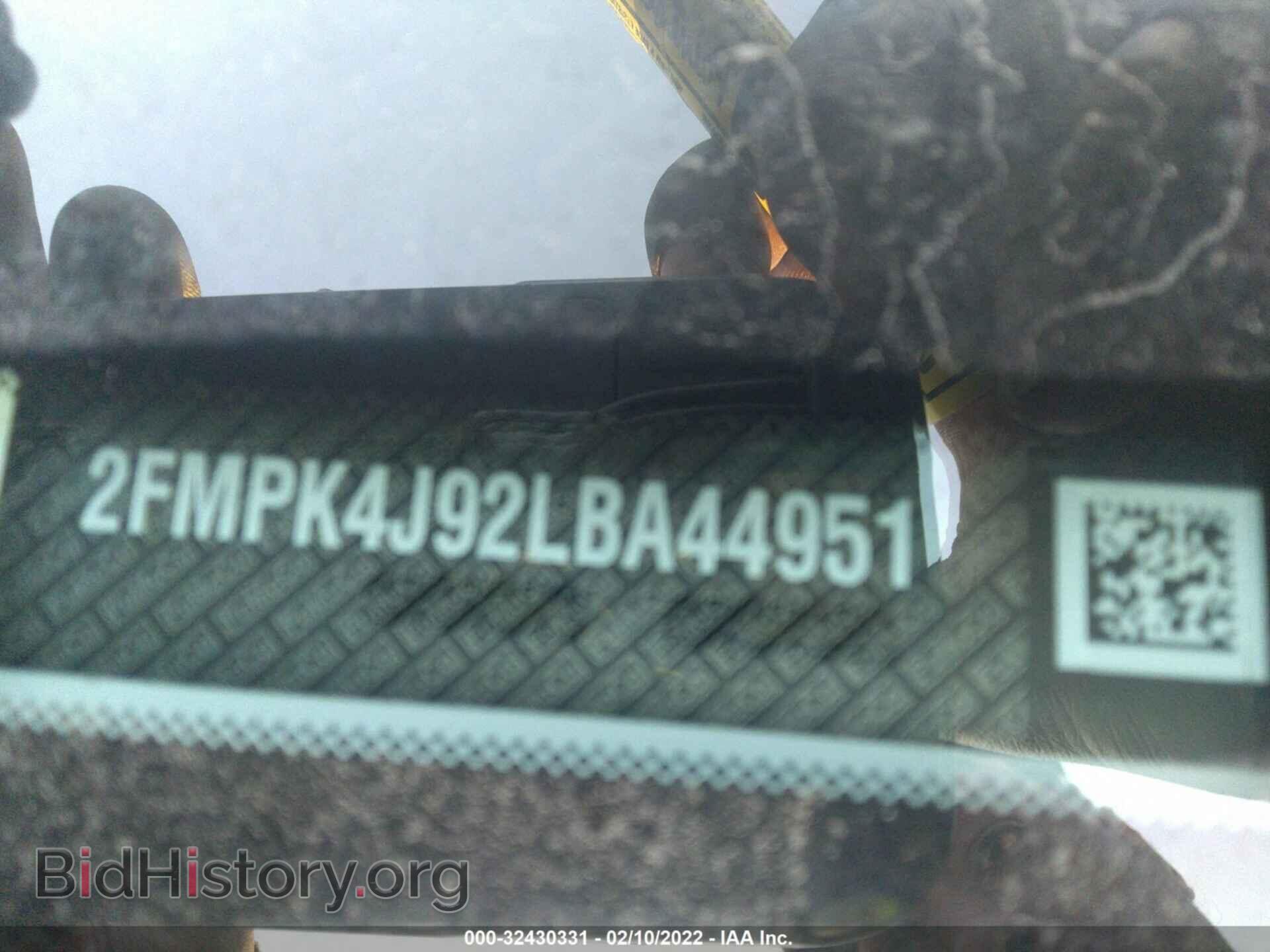 2020 FORD EDGE - VIN: 2FMPK4J92LBA44951 - Фото 9