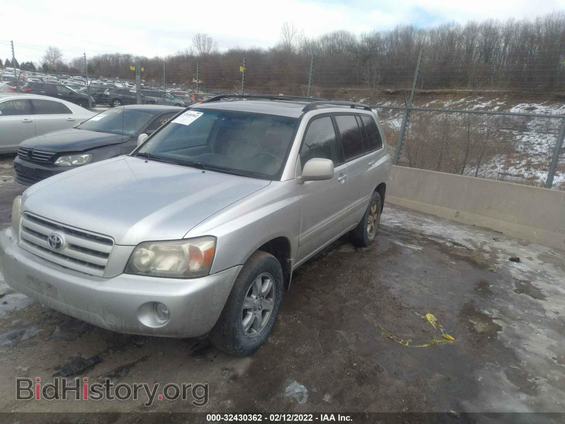 2007 TOYOTA HIGHLANDER - VIN: JTEGP21A070146210 - Фото 2